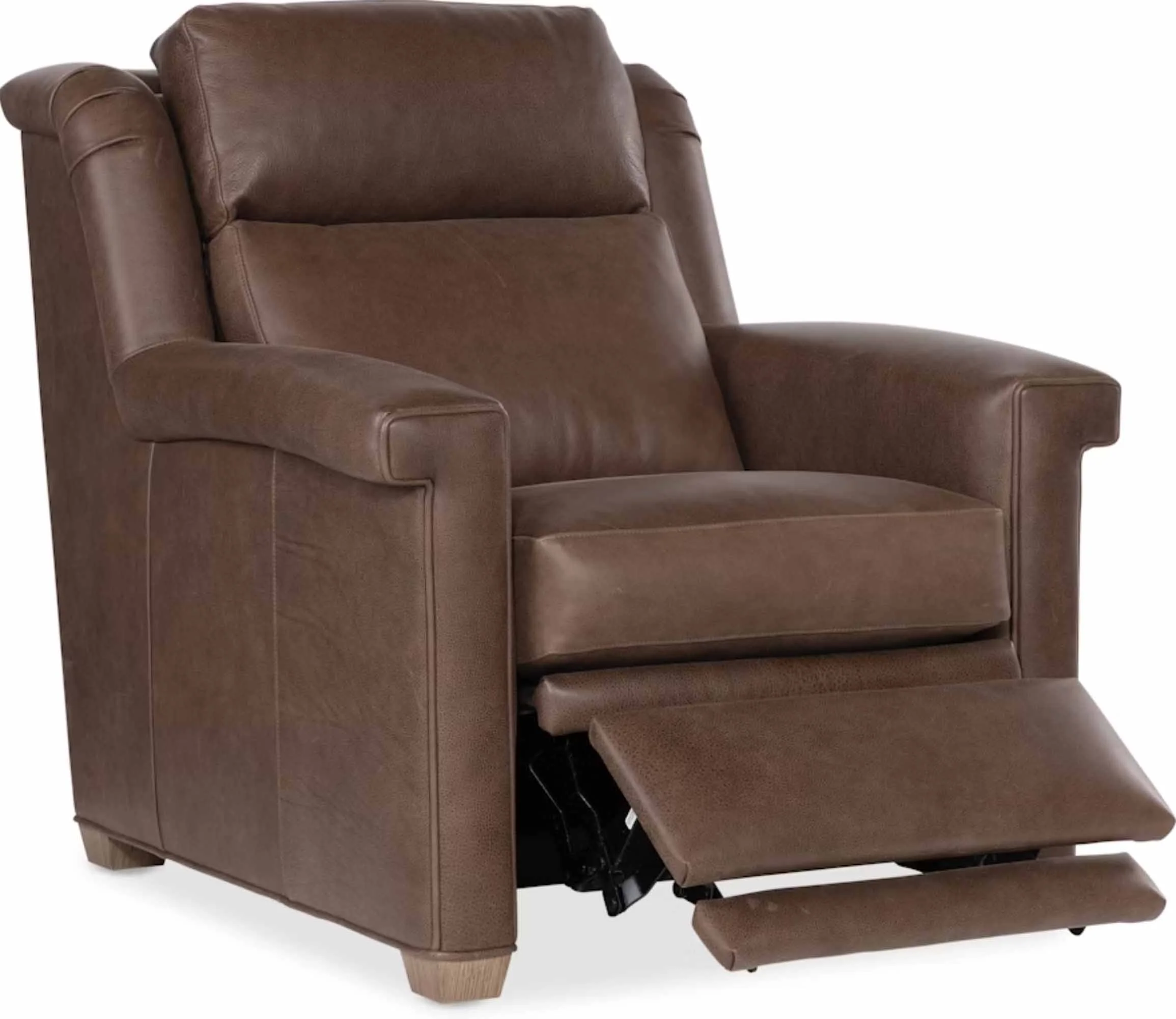 Oatis Leather Power Recliner With Articulating Headrest - Image 9