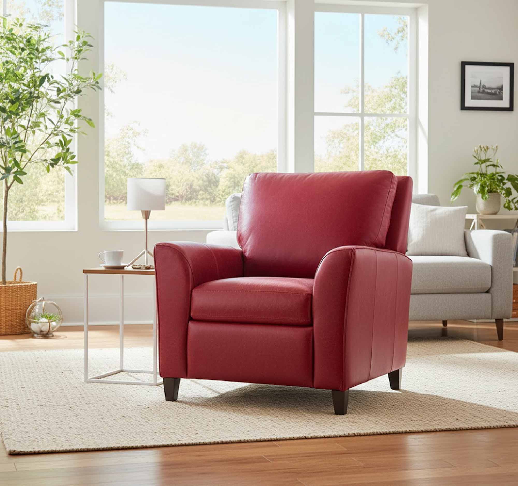 India Leather Recliner - Image 7
