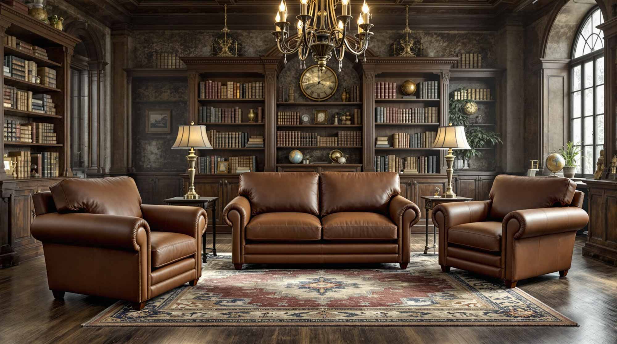 Isenhour Leather Loveseat - Image 2