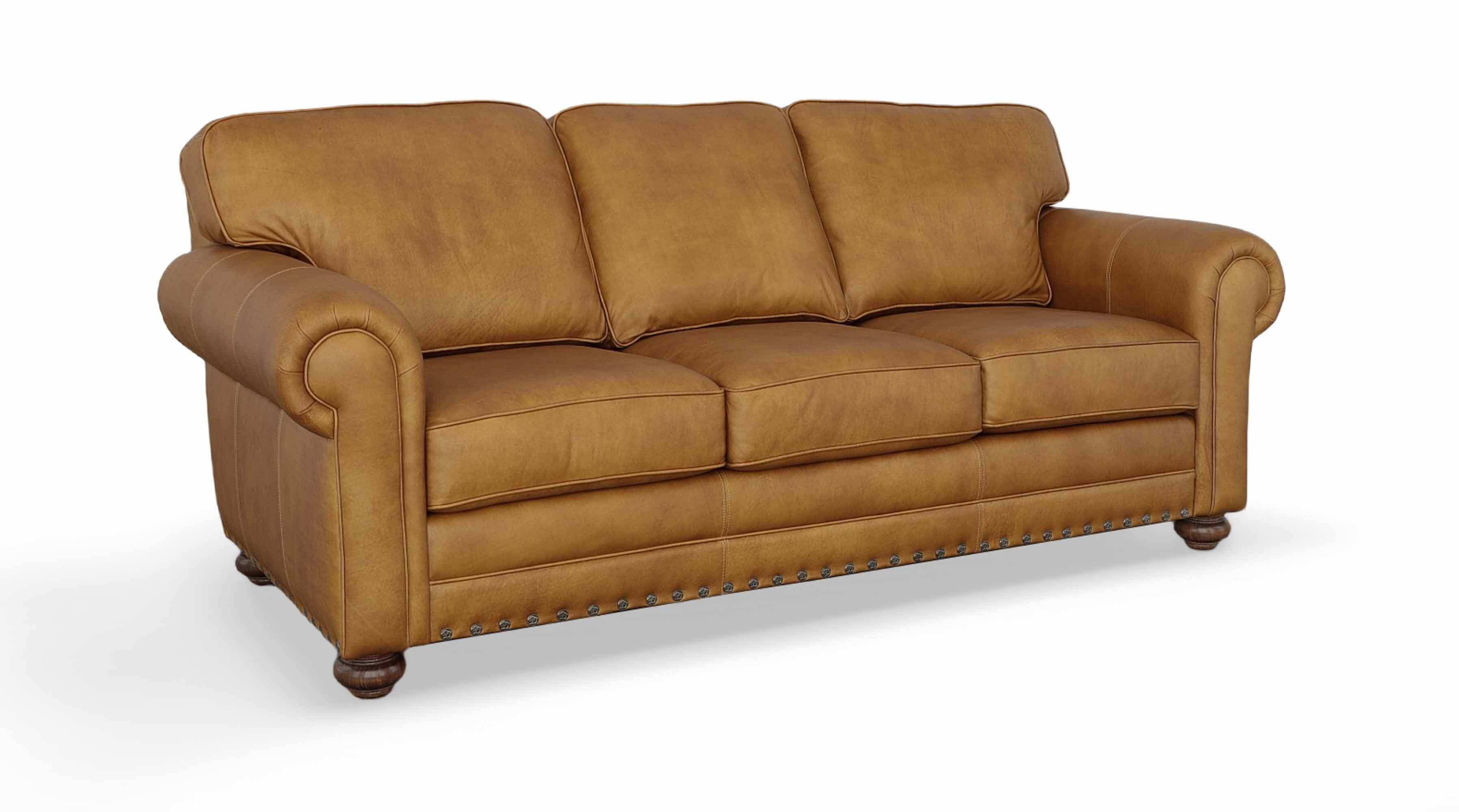 Isenhour Leather Queen Size Sofa Sleeper