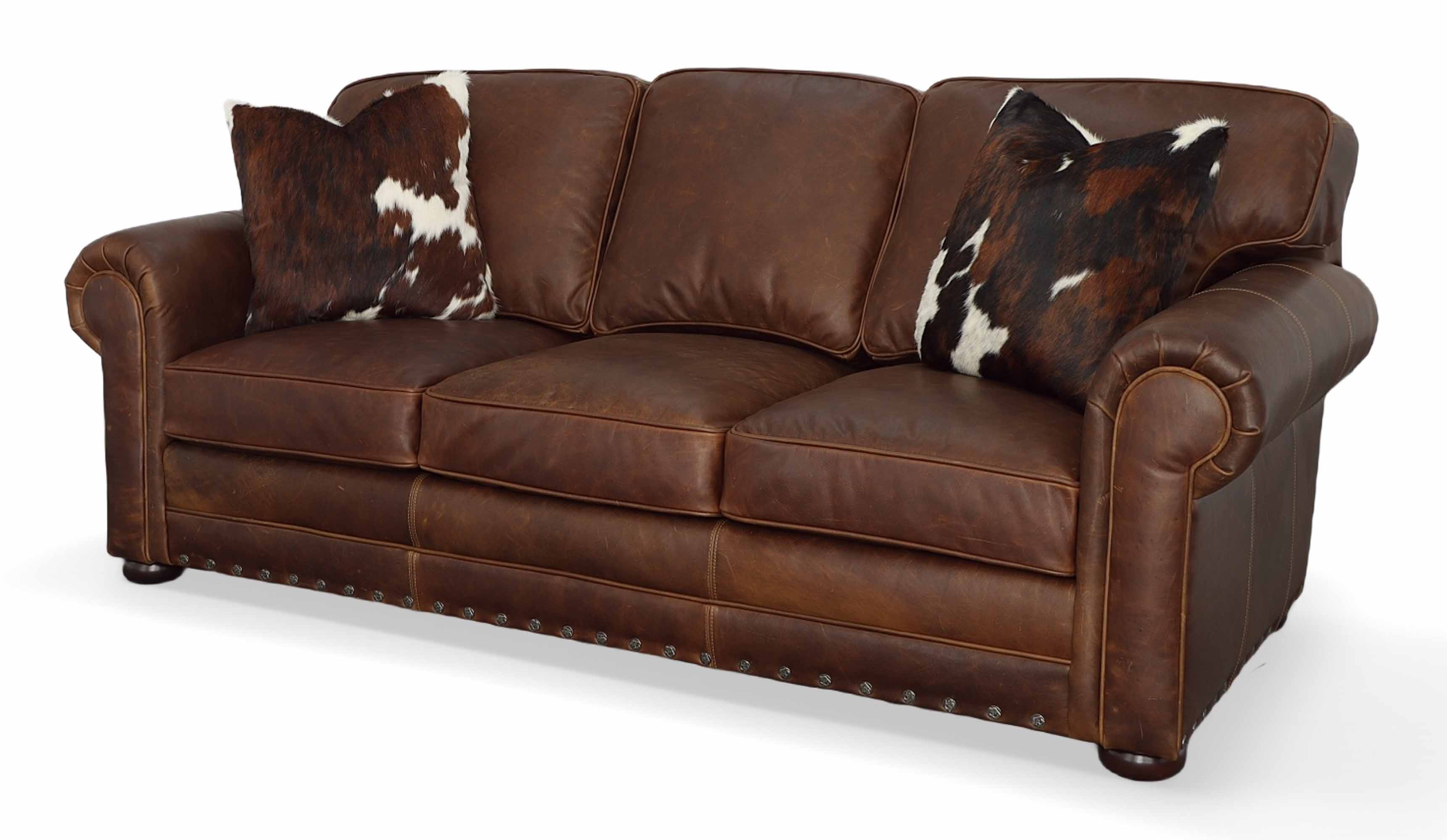 Isenhour Leather Queen Size Sofa Sleeper - Image 2