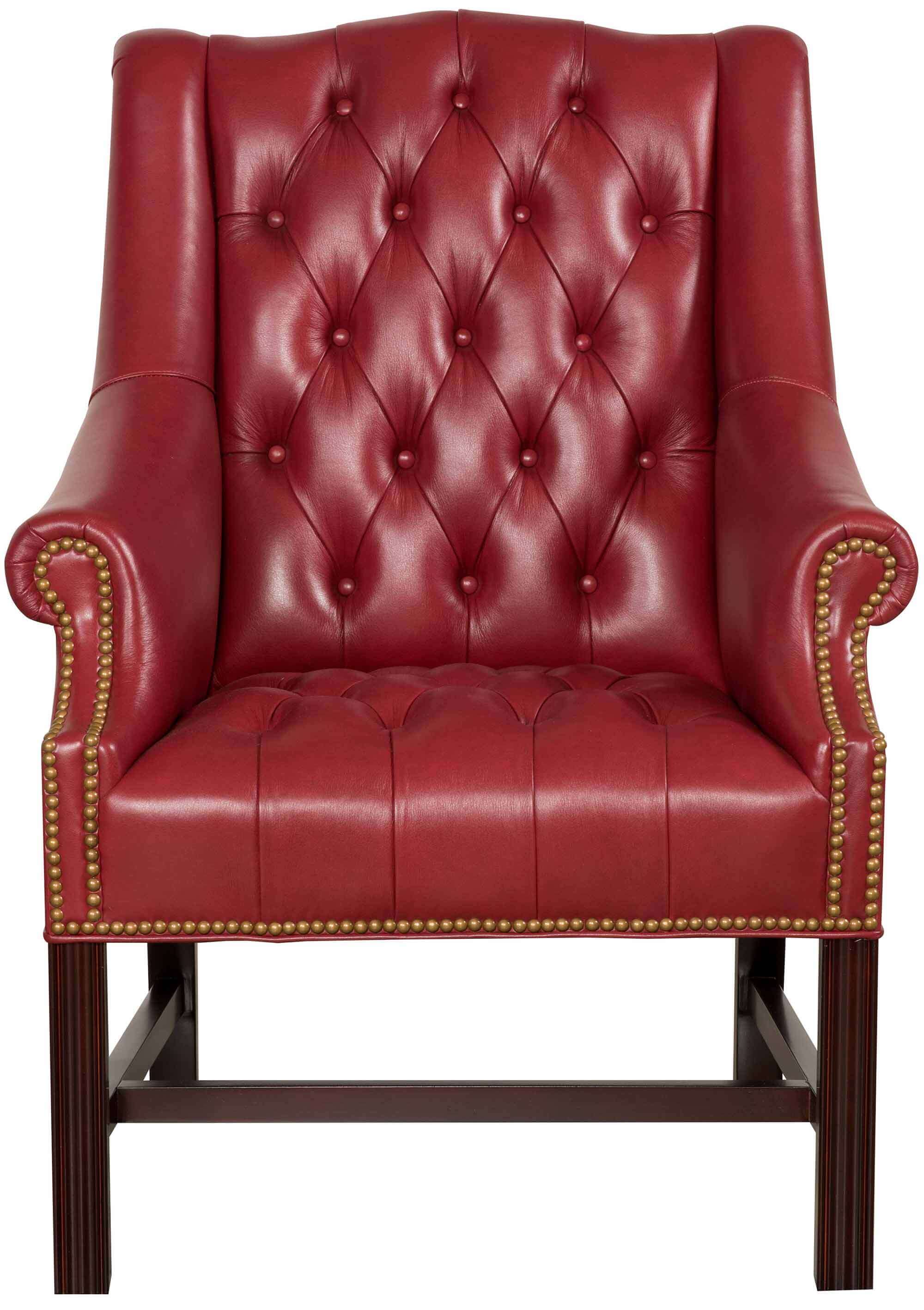 Italy Leather Chair - Image 3
