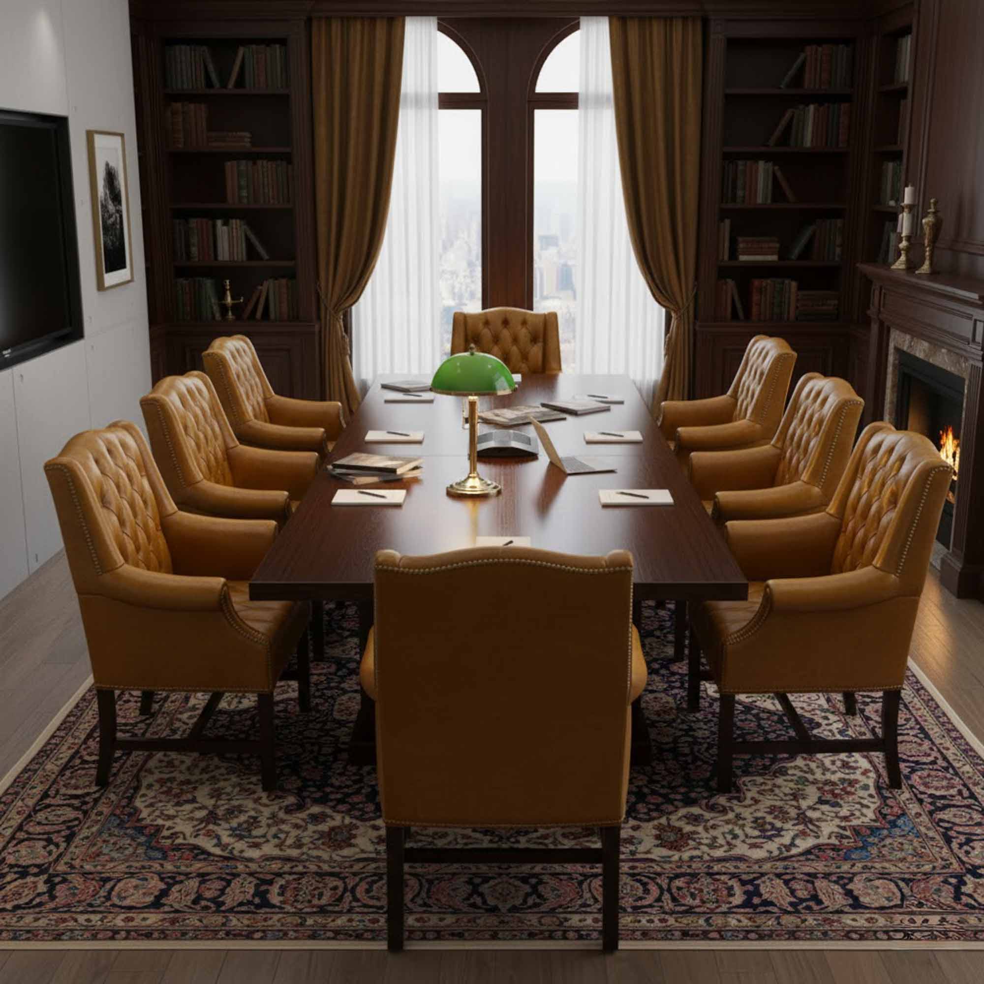 Italy Leather Chair - Image 7