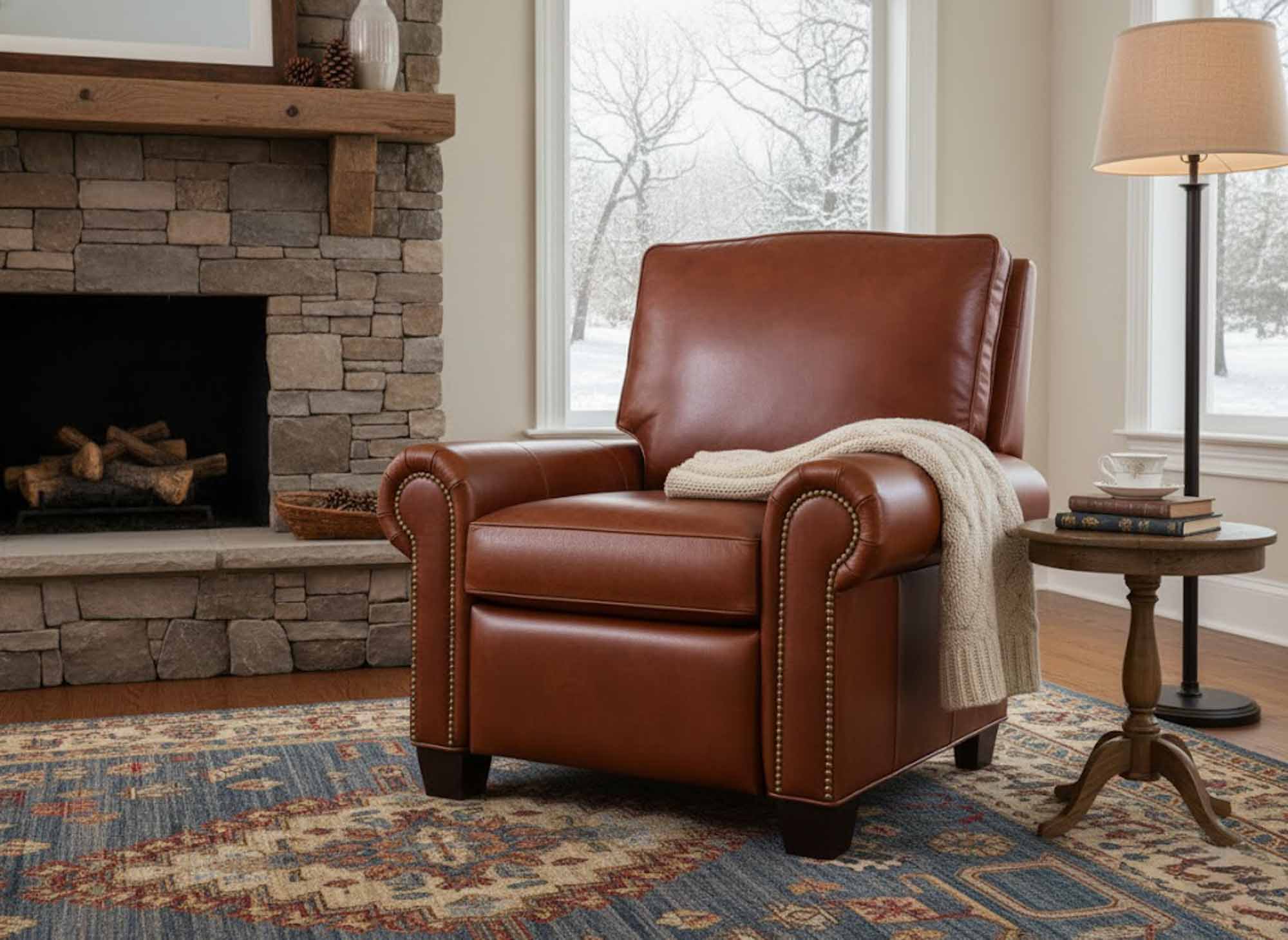 Jackson Leather Recliner - Image 3