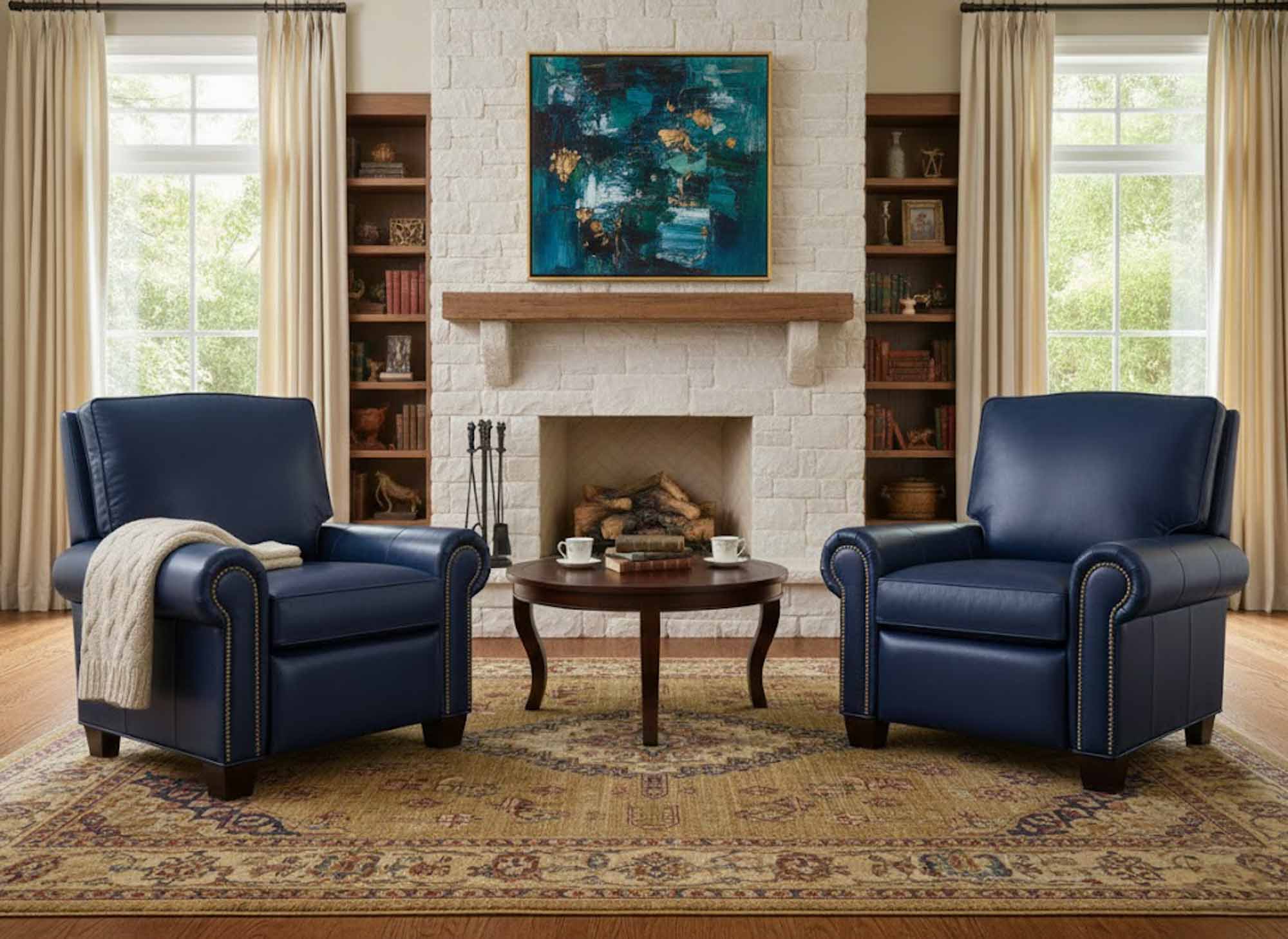 Jackson Leather Recliner - Image 4