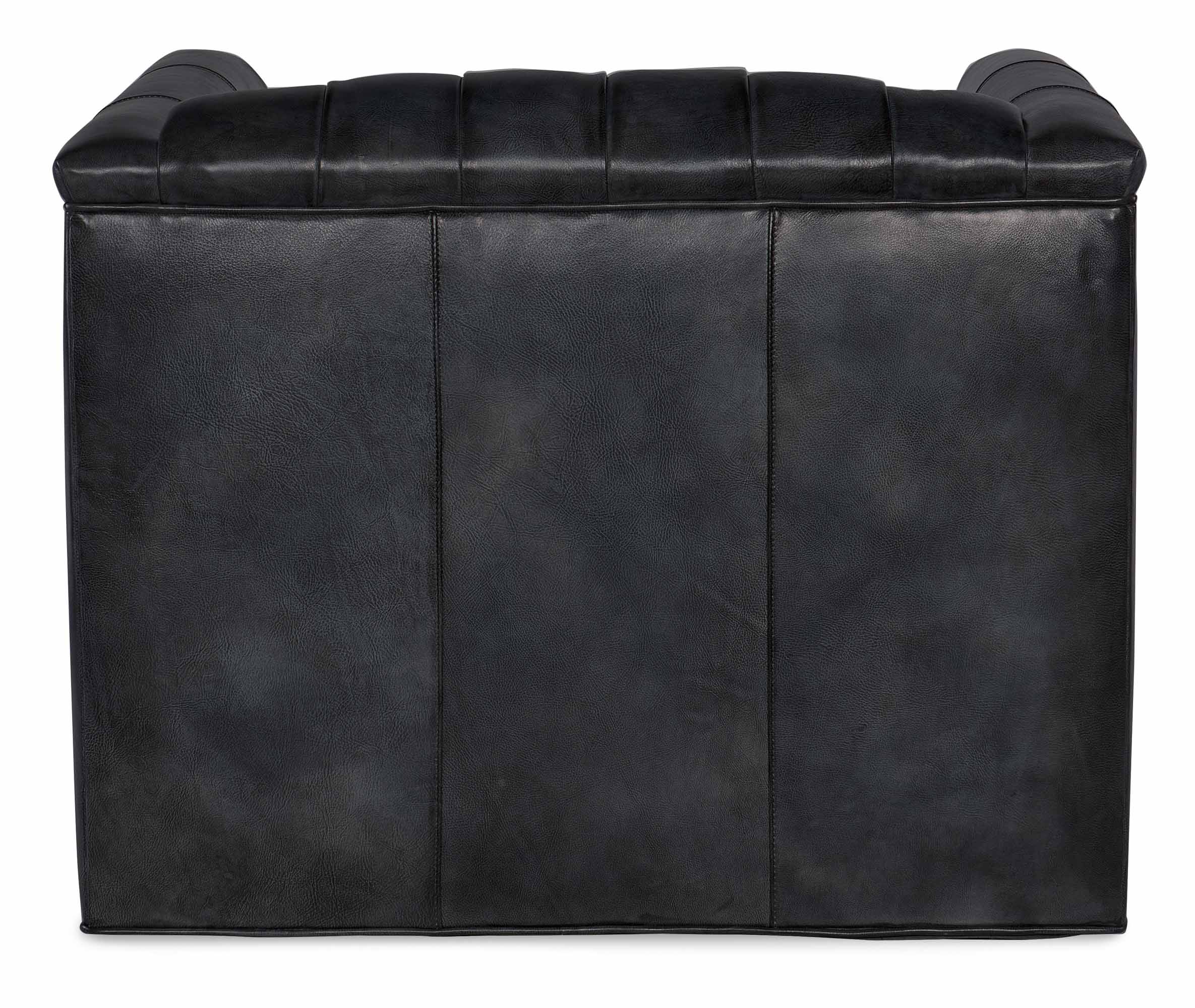 Jaden Leather Swivel Chair - Image 3