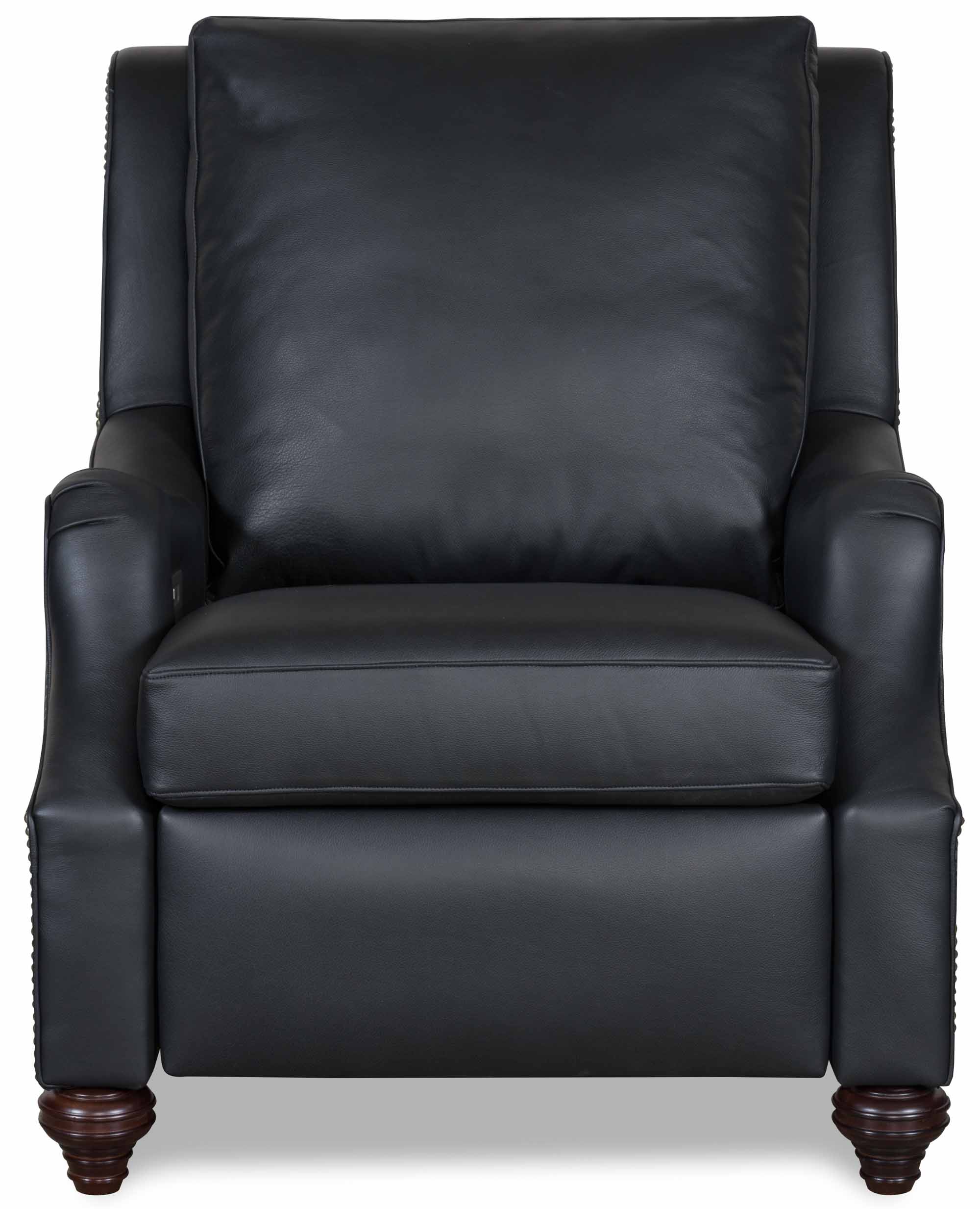 Jake Leather Power Recliner With Articulating Headrest - Image 2