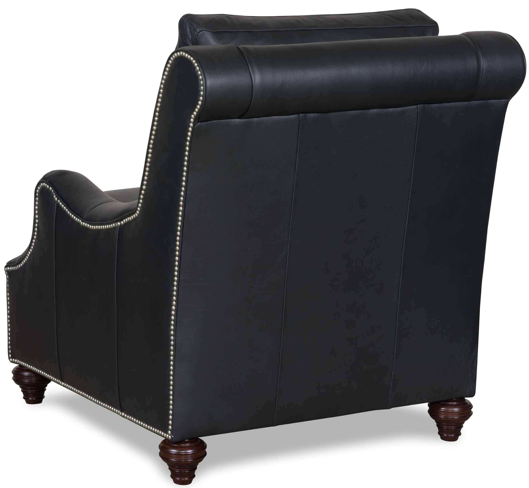 Jake Leather Power Recliner With Articulating Headrest - Image 4