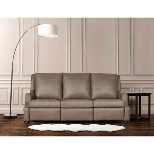 Jake Leather Power Reclining Sofa With Articulating Headrest - Image 4