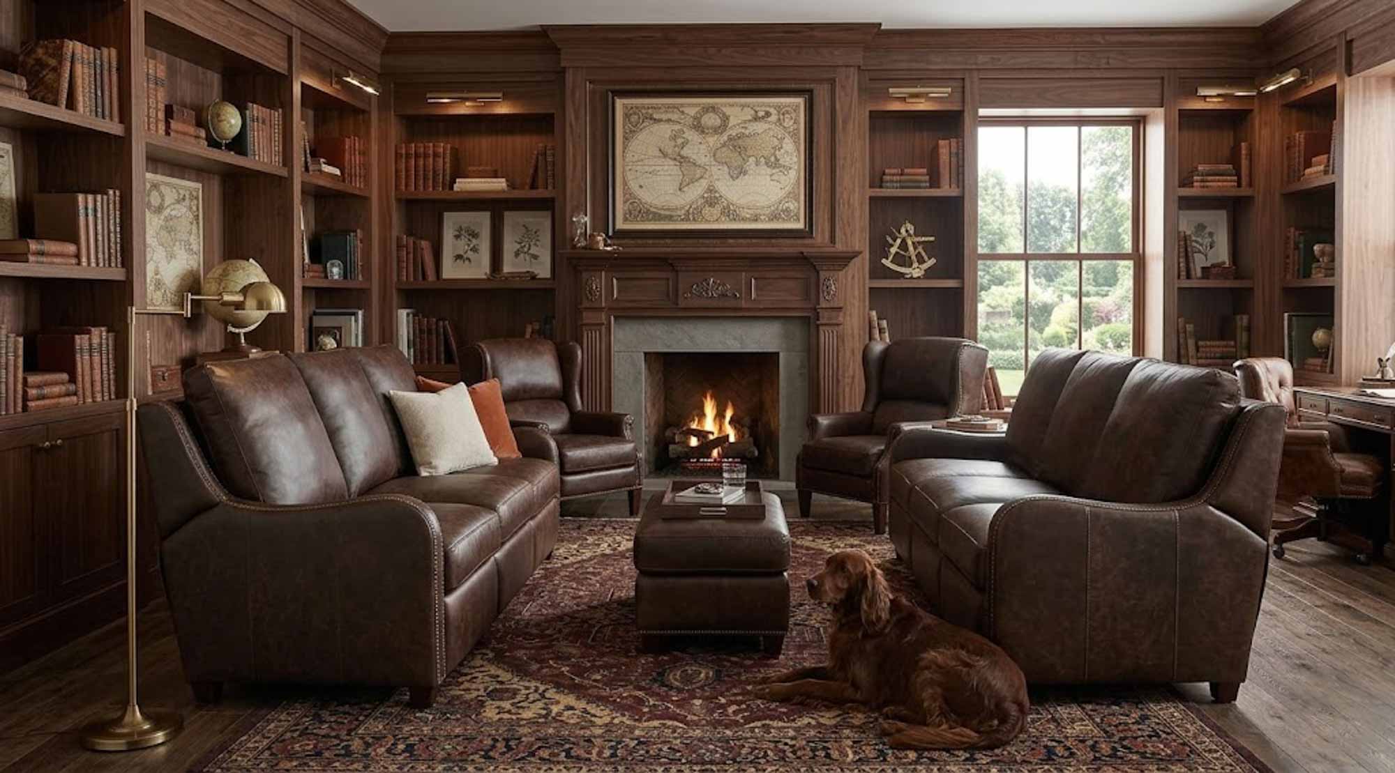 Jamie Leather Power Reclining Sofa With Articulating Headrest - Image 5