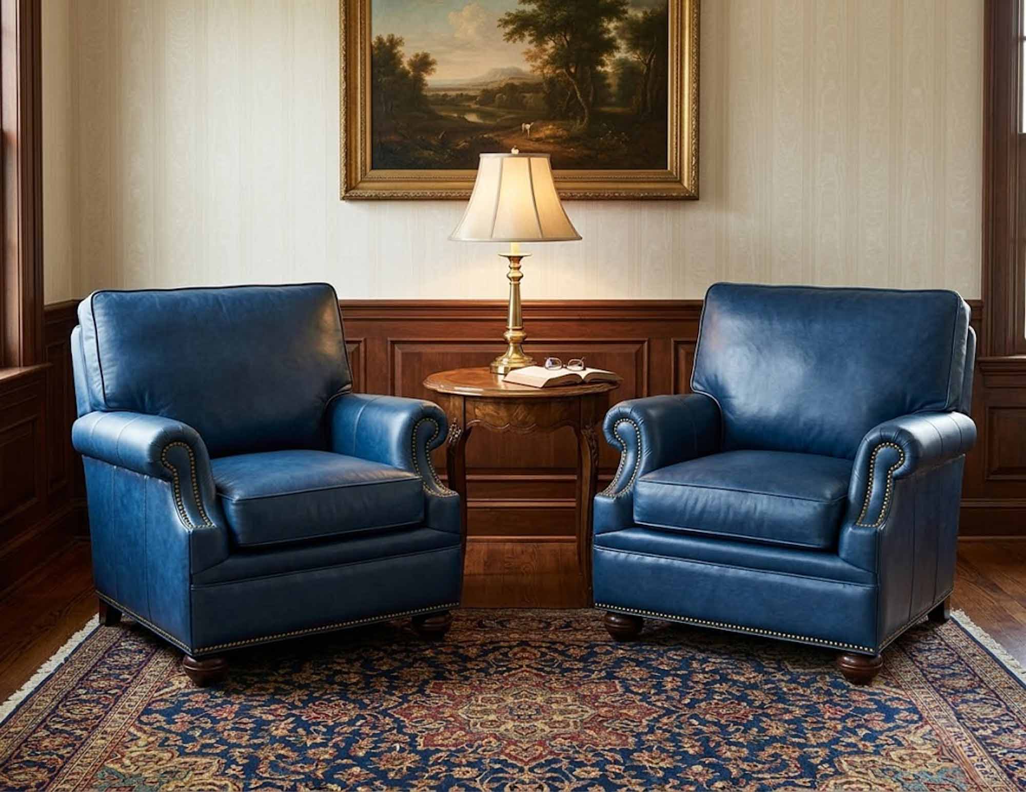 Jarrett Leather Chair - Image 6