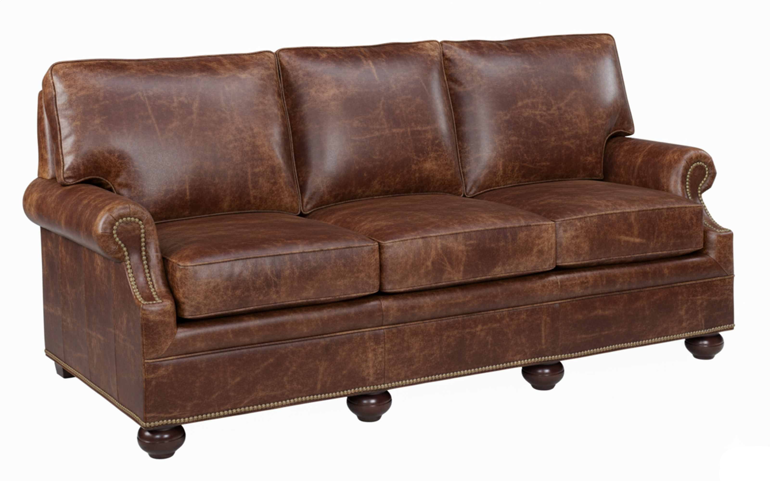 Jarrett Leather Loveseat - Image 3