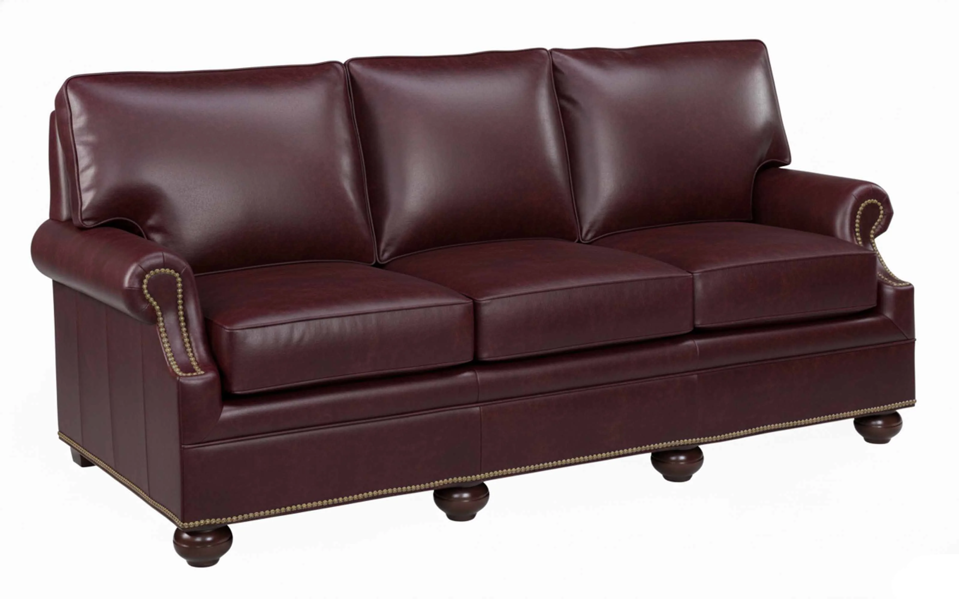 Jarrett Leather Loveseat - Image 4