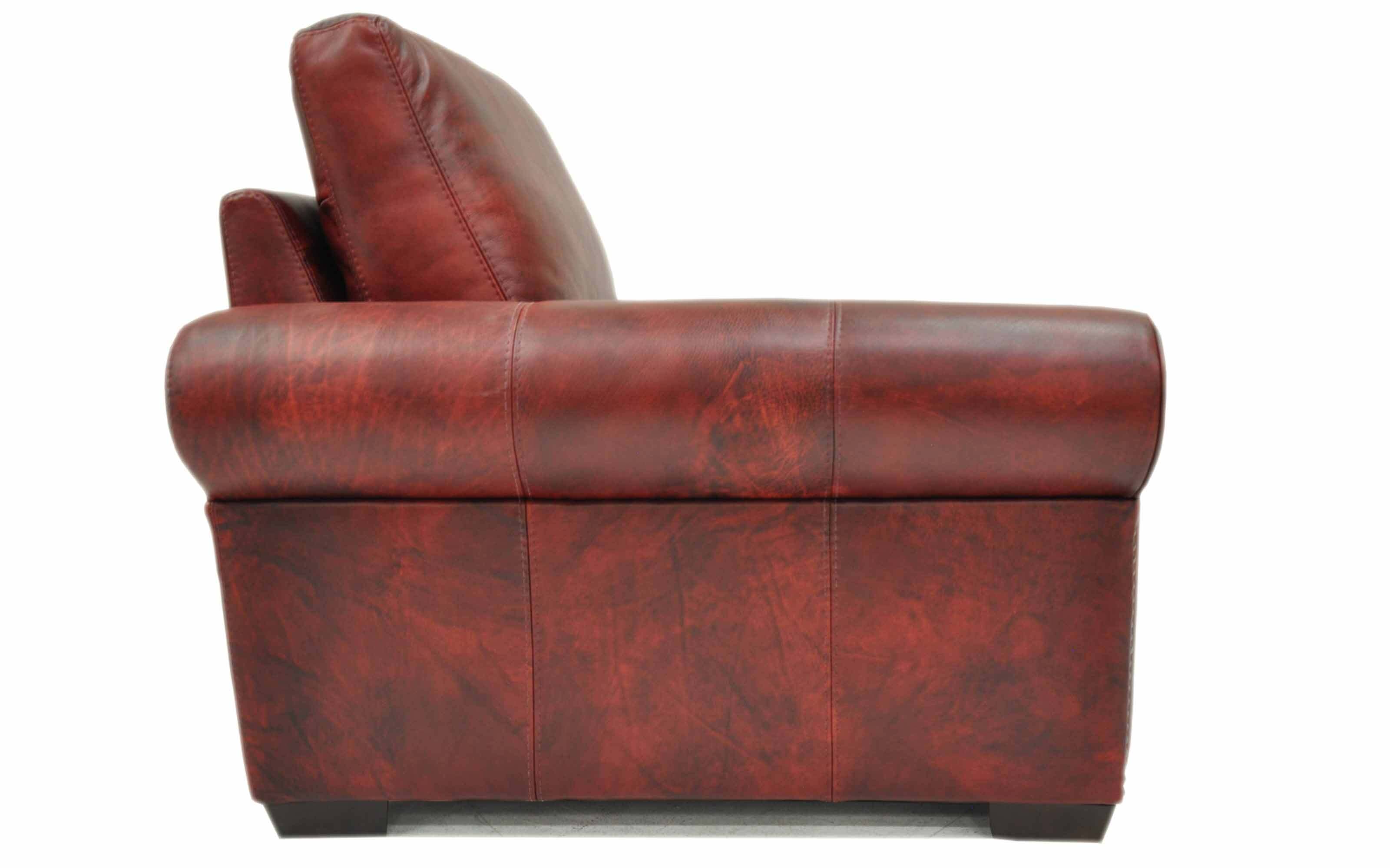 Jax 3 Leather Sofa - Image 3