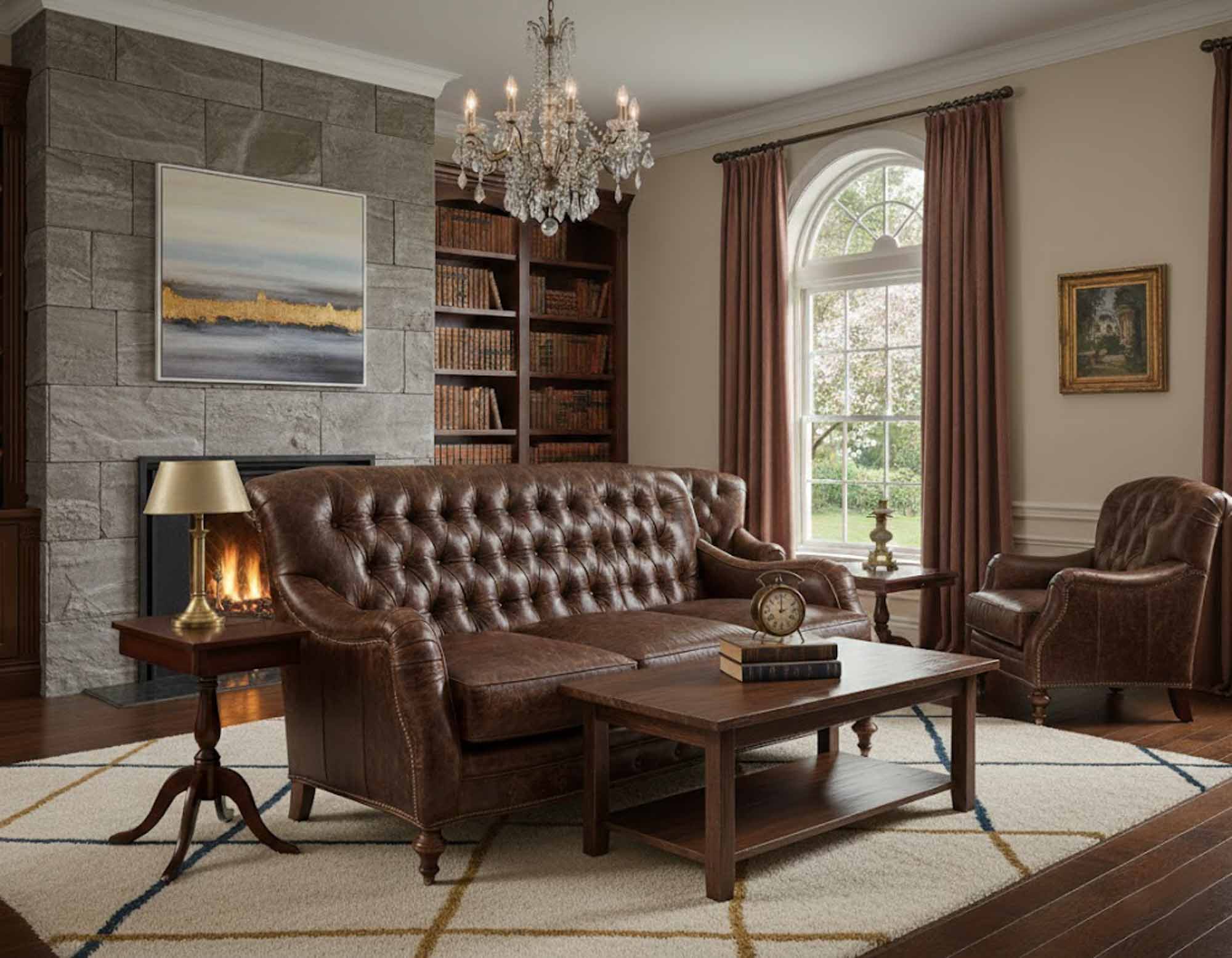 Journeyman Leather Sofa - Image 4