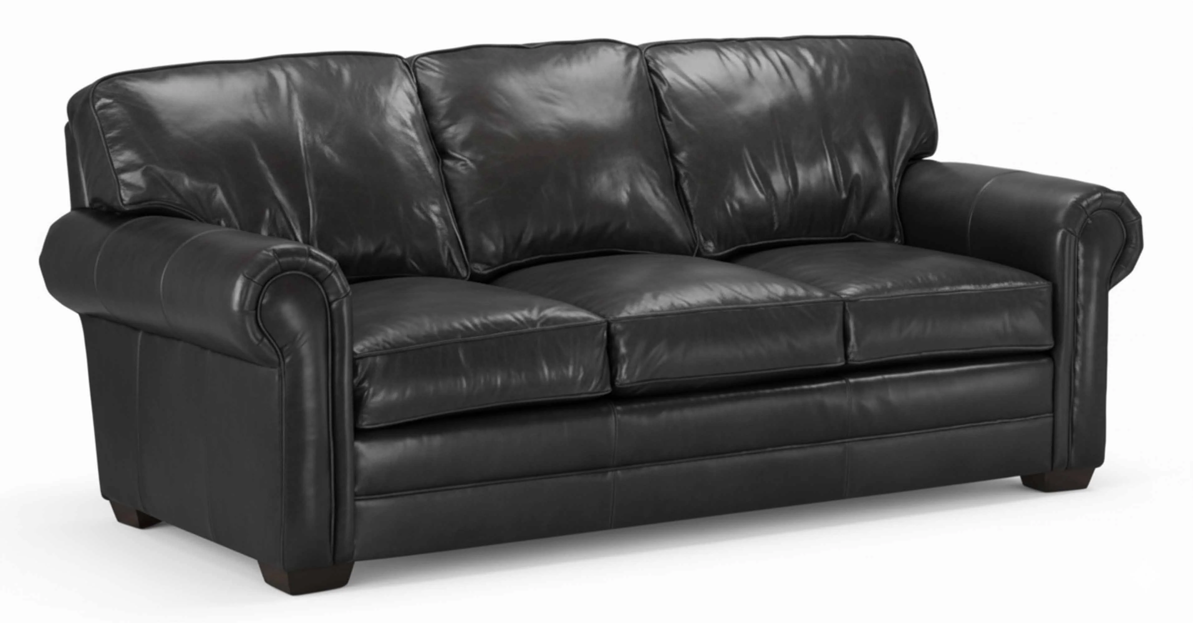 Kahne Leather Loveseat - Image 3