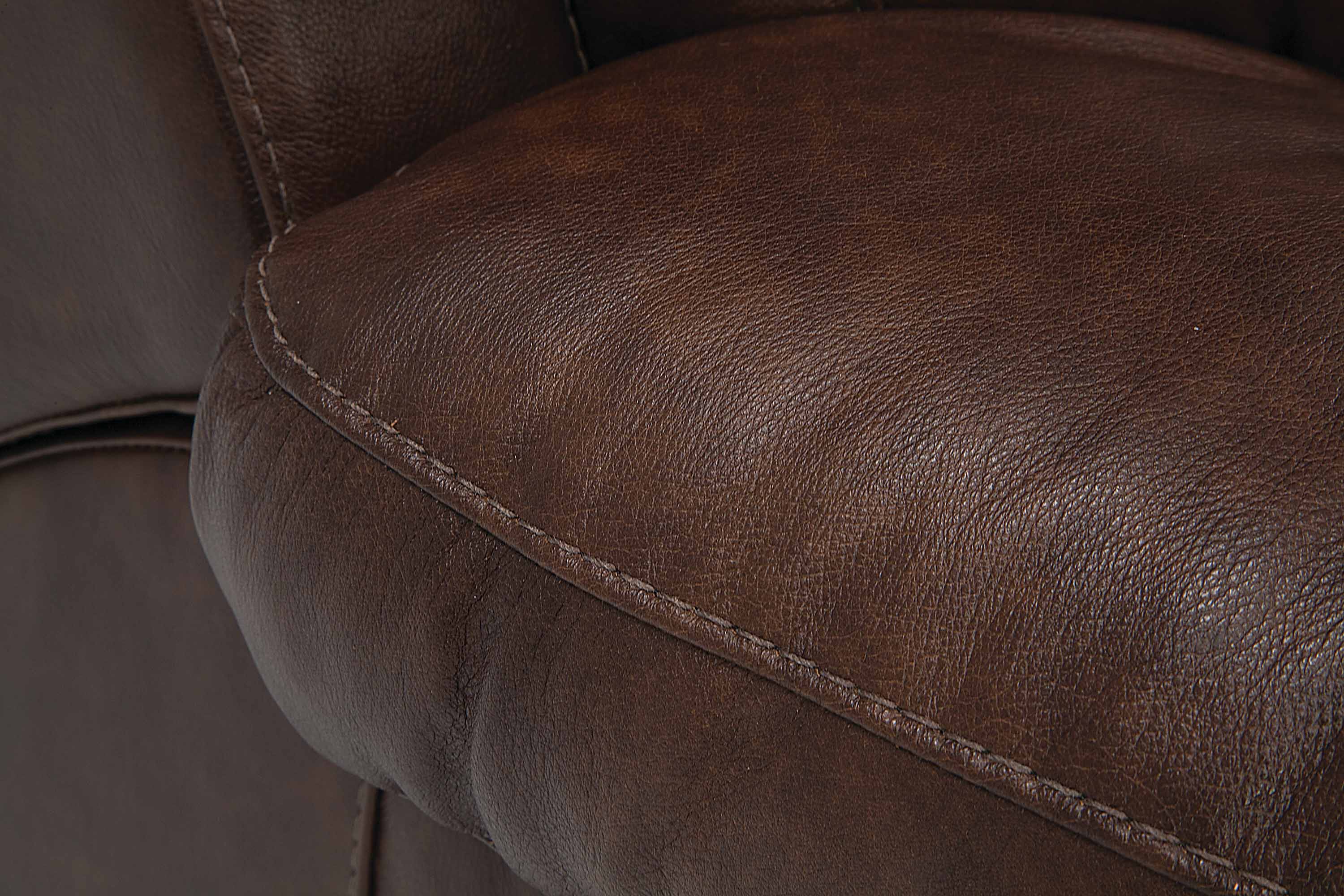 Kenaston Leather Power Reclining Loveseat With Articulating Headrest - Image 7