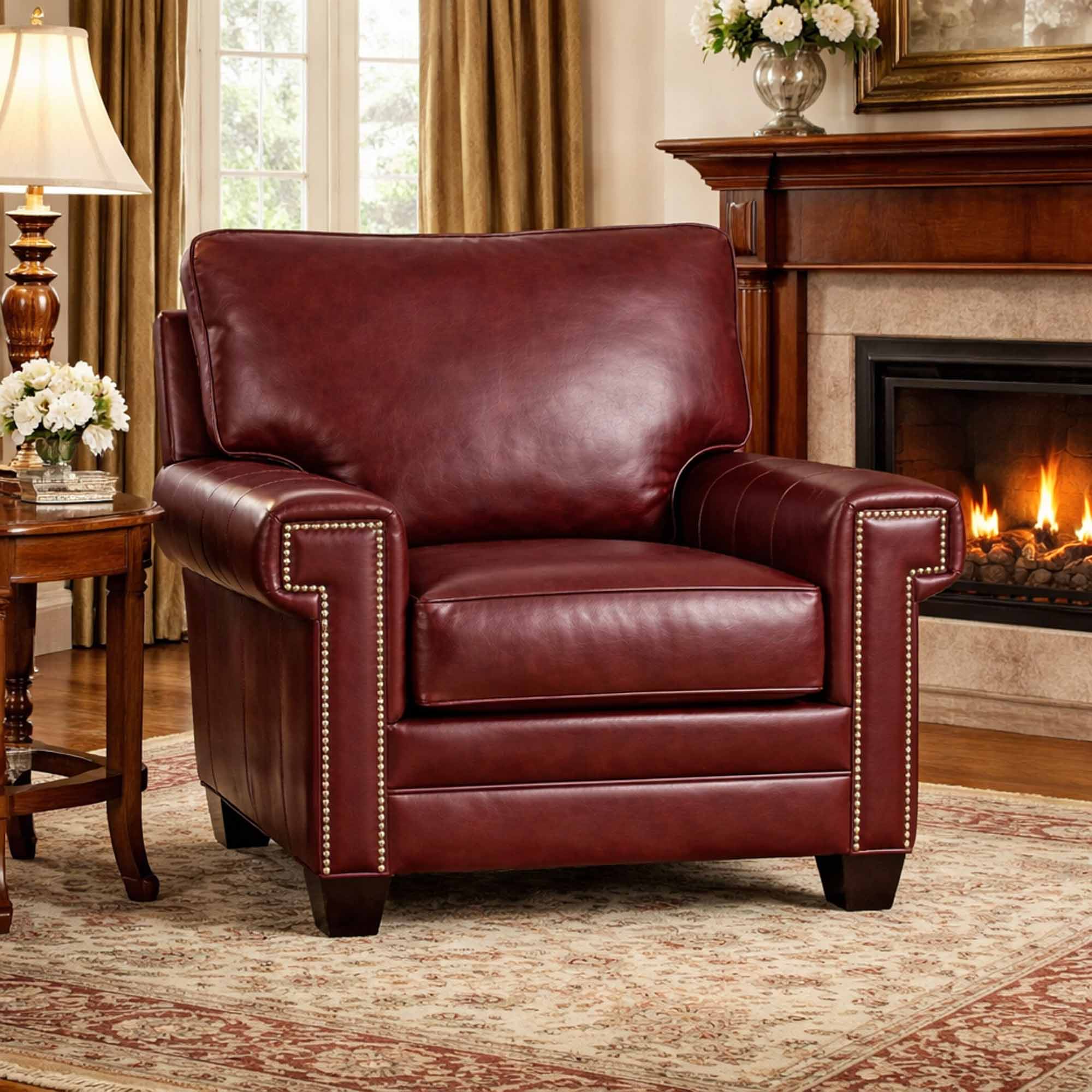 Keystone Leather Chair - Image 5
