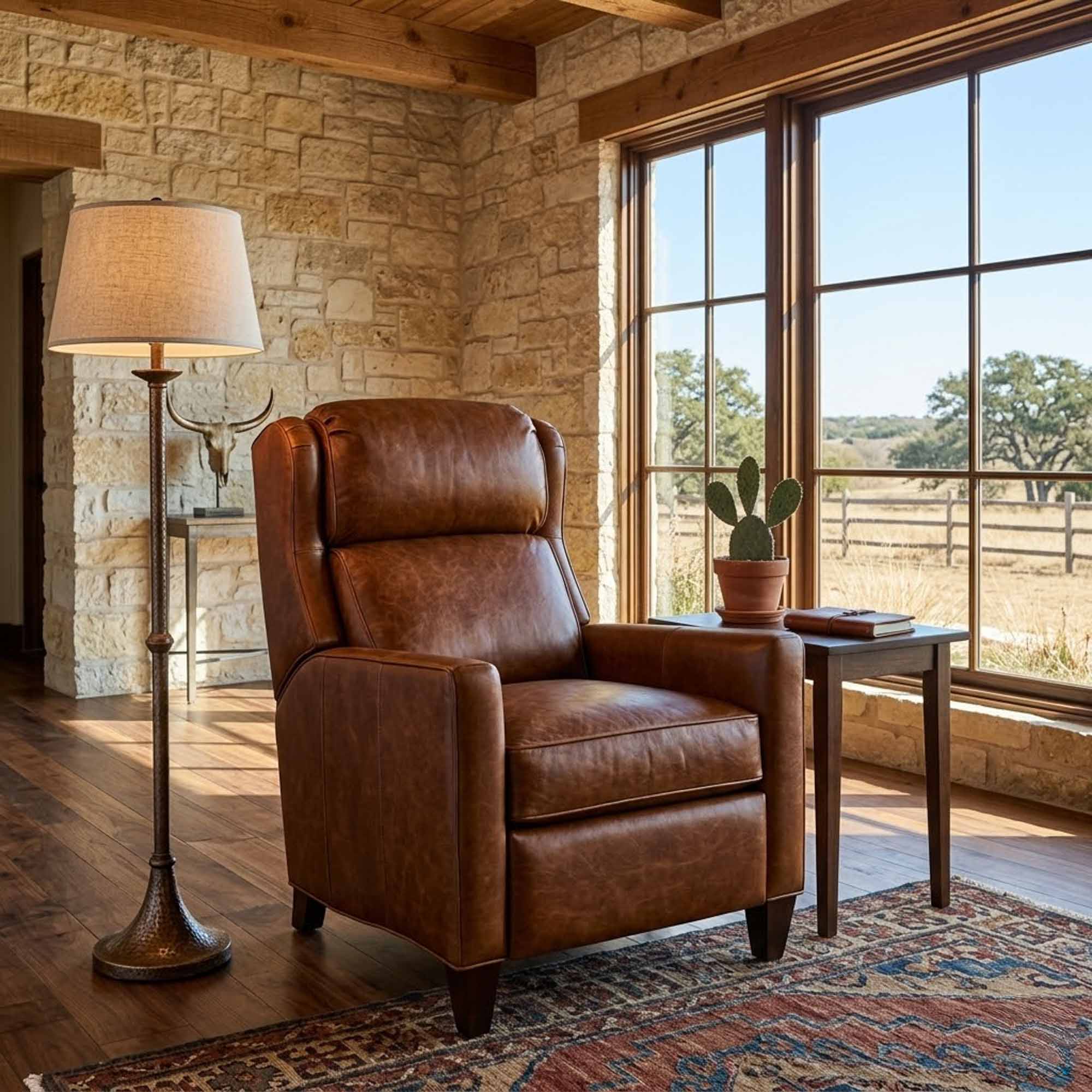 Kipton Leather Recliner - Image 12