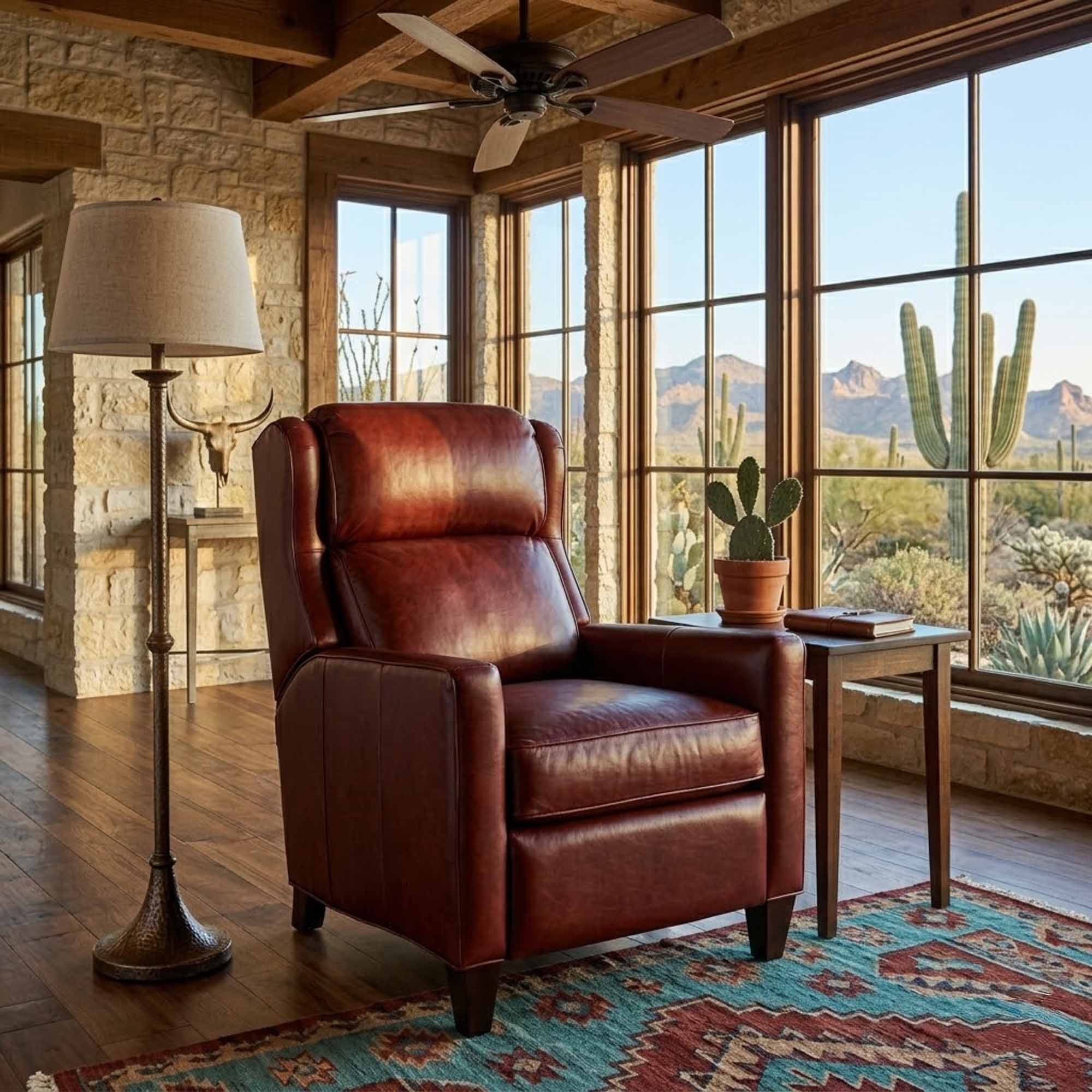 Kipton Leather Recliner - Image 13