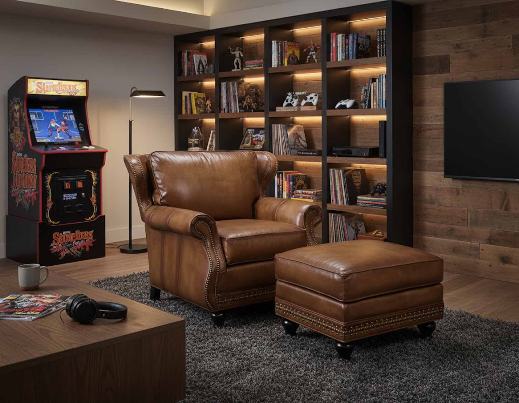 Kruger Leather Chair - Image 6