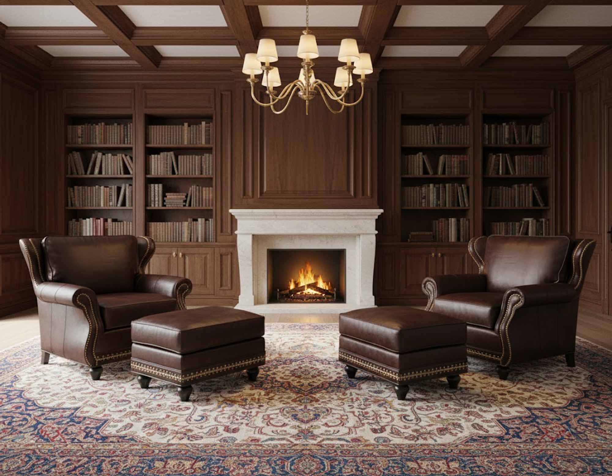 Kruger Leather Chair - Image 9