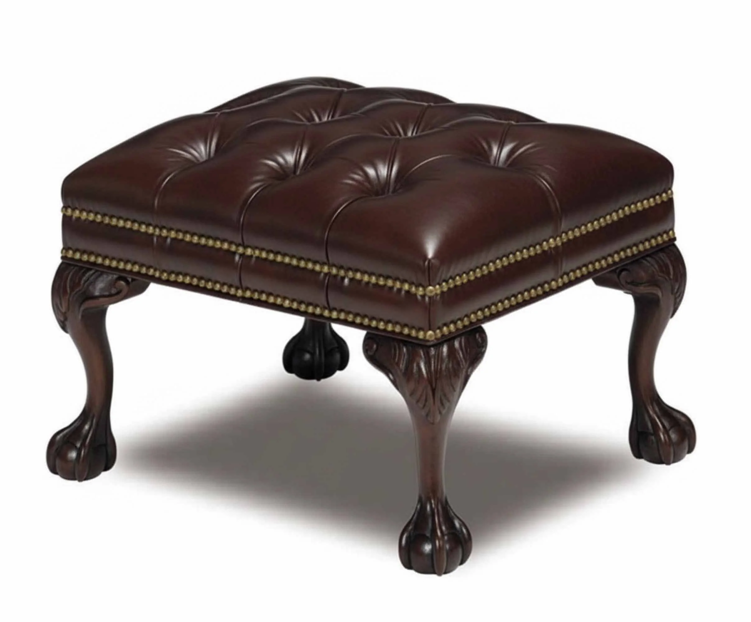 Lake Norman Leather Wing Chair - Image 6