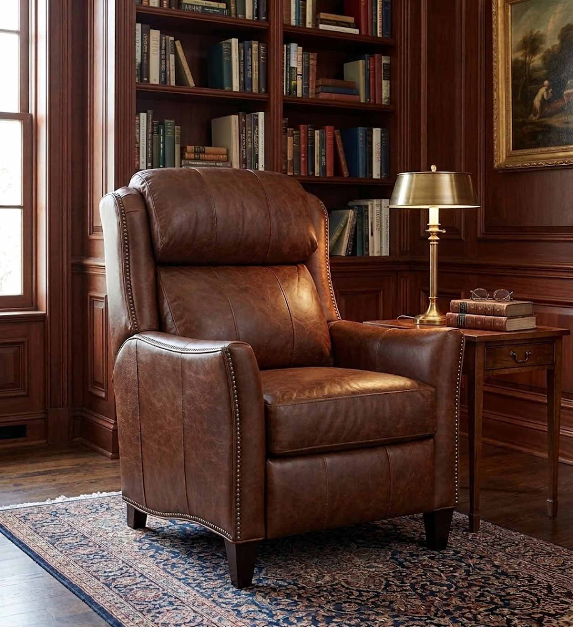 Lancaster Leather Recliner - Image 6
