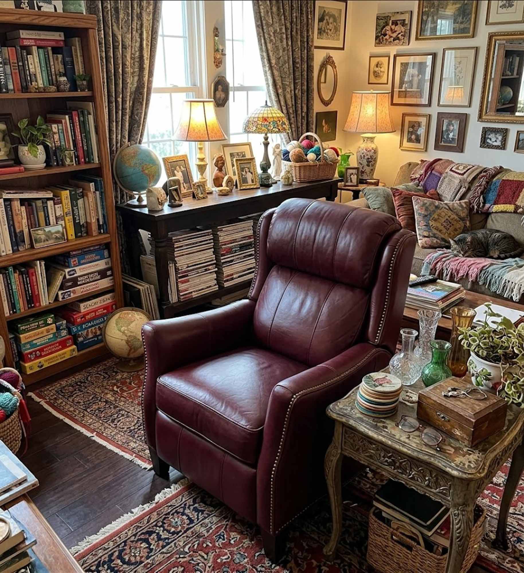 Lancaster Leather Recliner - Image 8