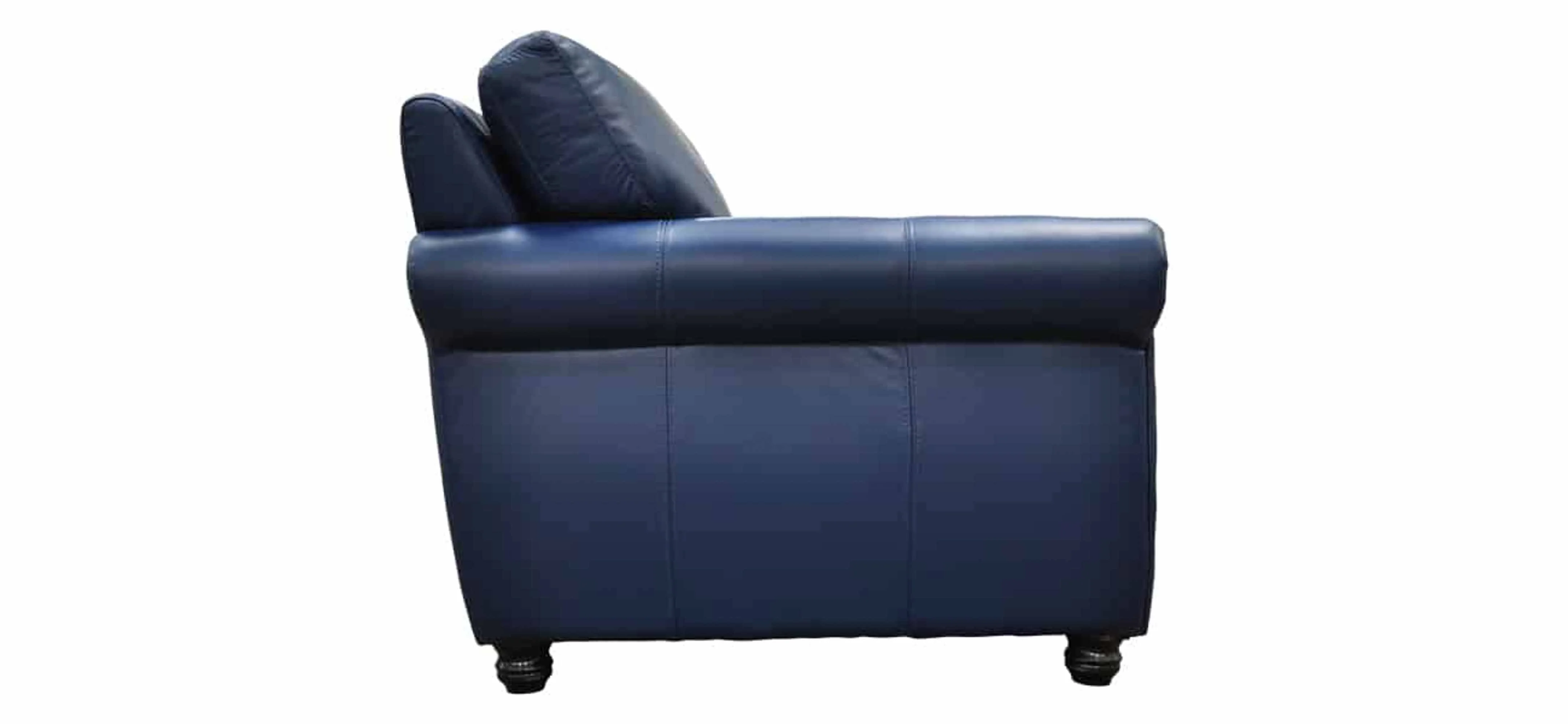 Ledra Leather Full Size Sofa Sleeper - Image 3