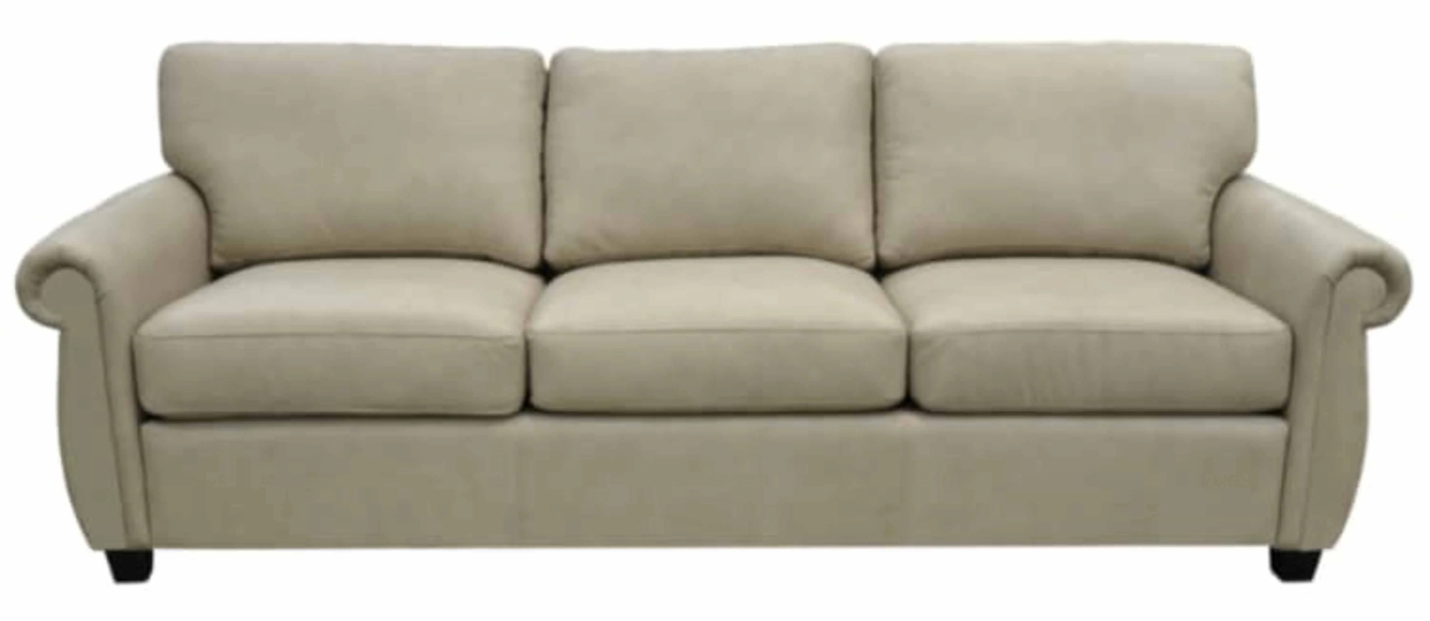 Ledra Leather Full Size Sofa Sleeper - Image 5
