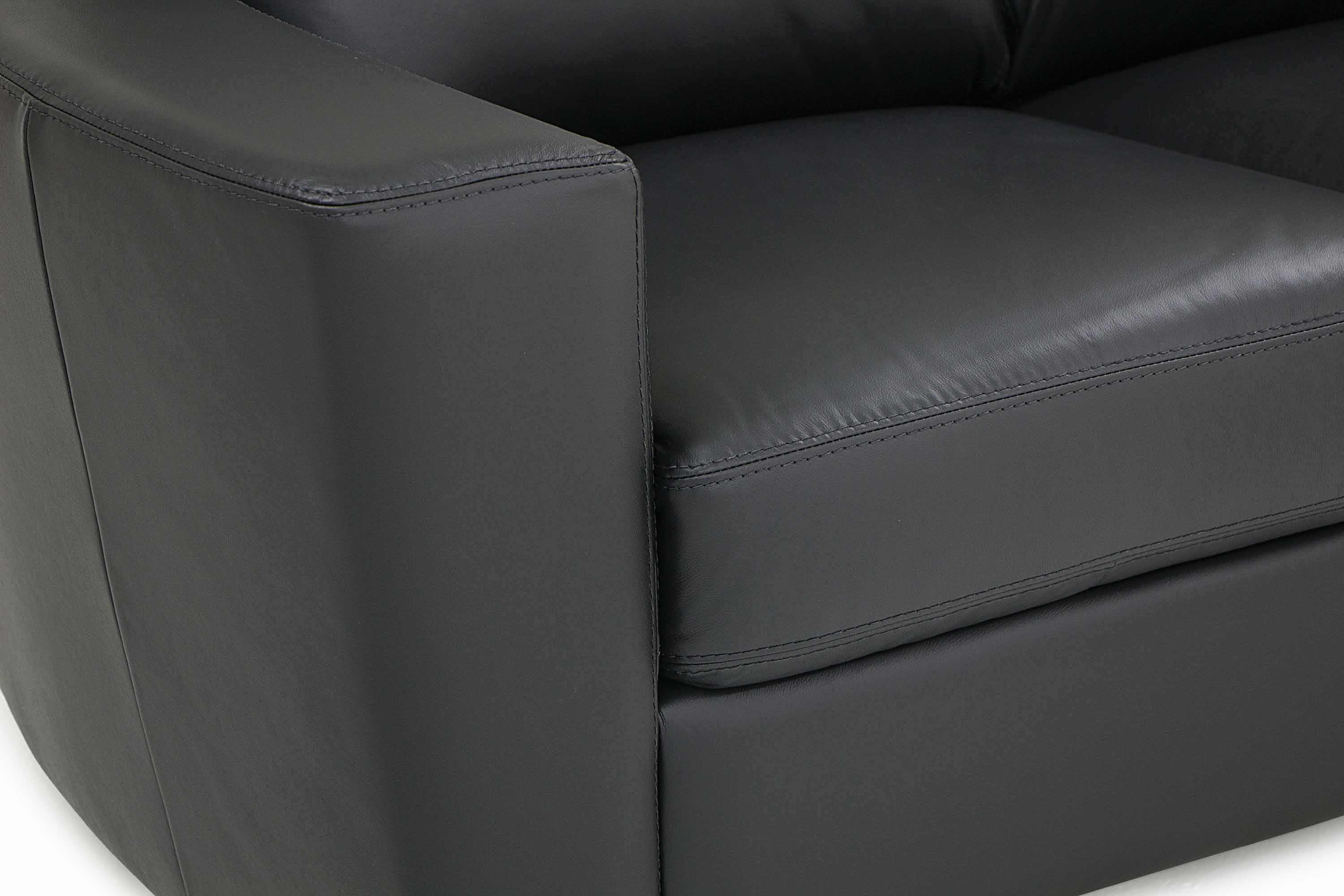 Leeds Leather Sofa - Image 6