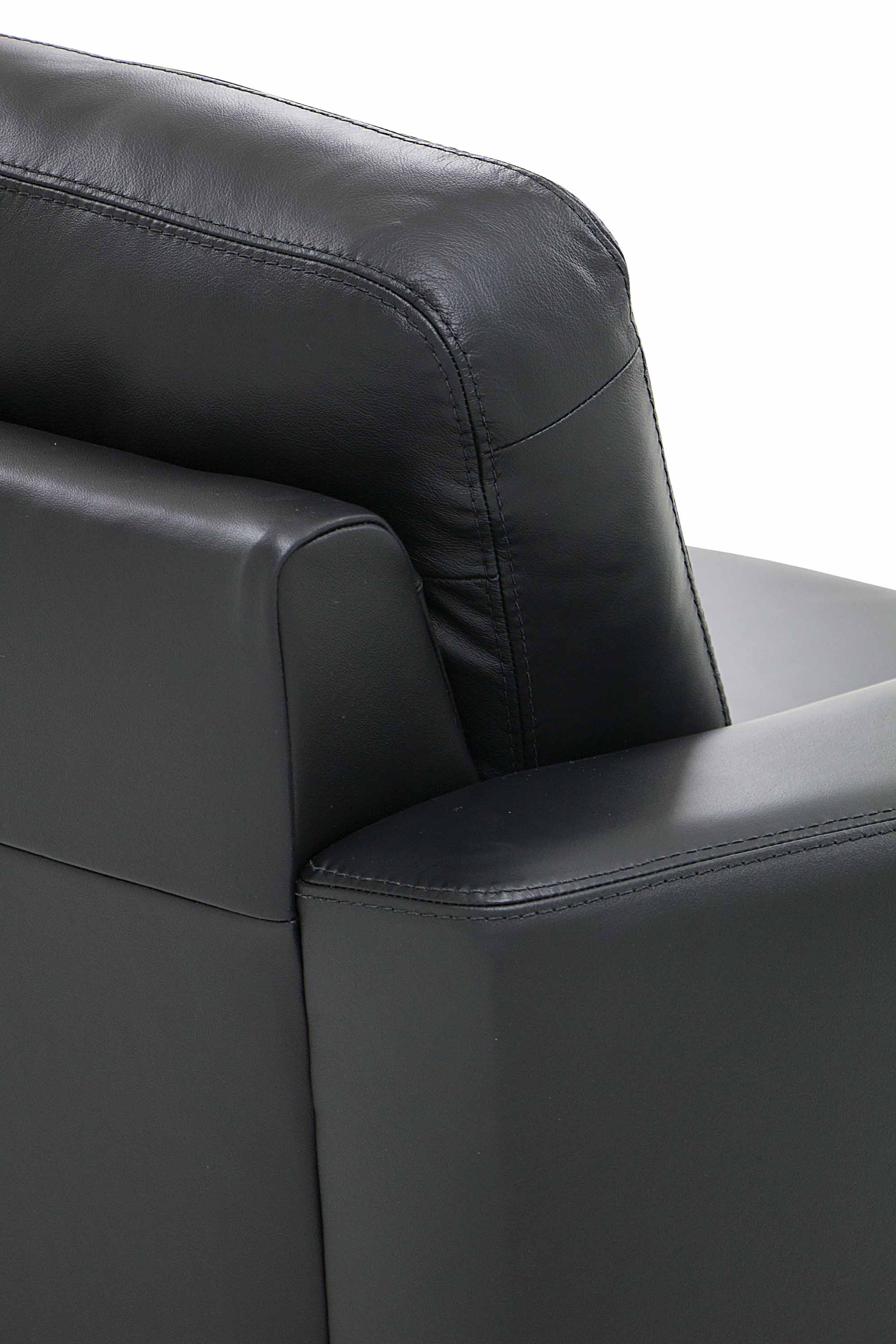 Leeds Leather Sofa - Image 8