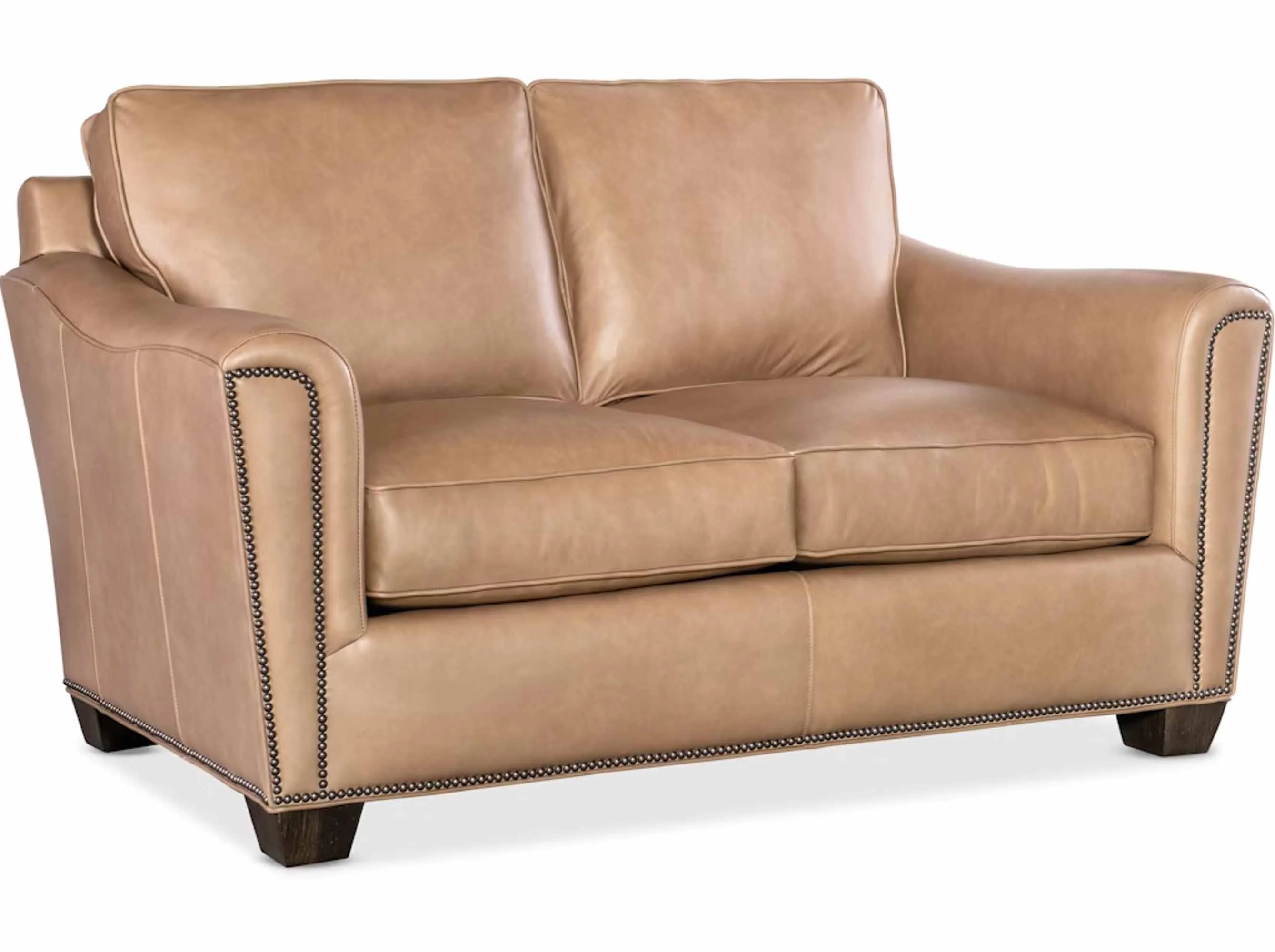 Lennon Leather Loveseat - Image 2