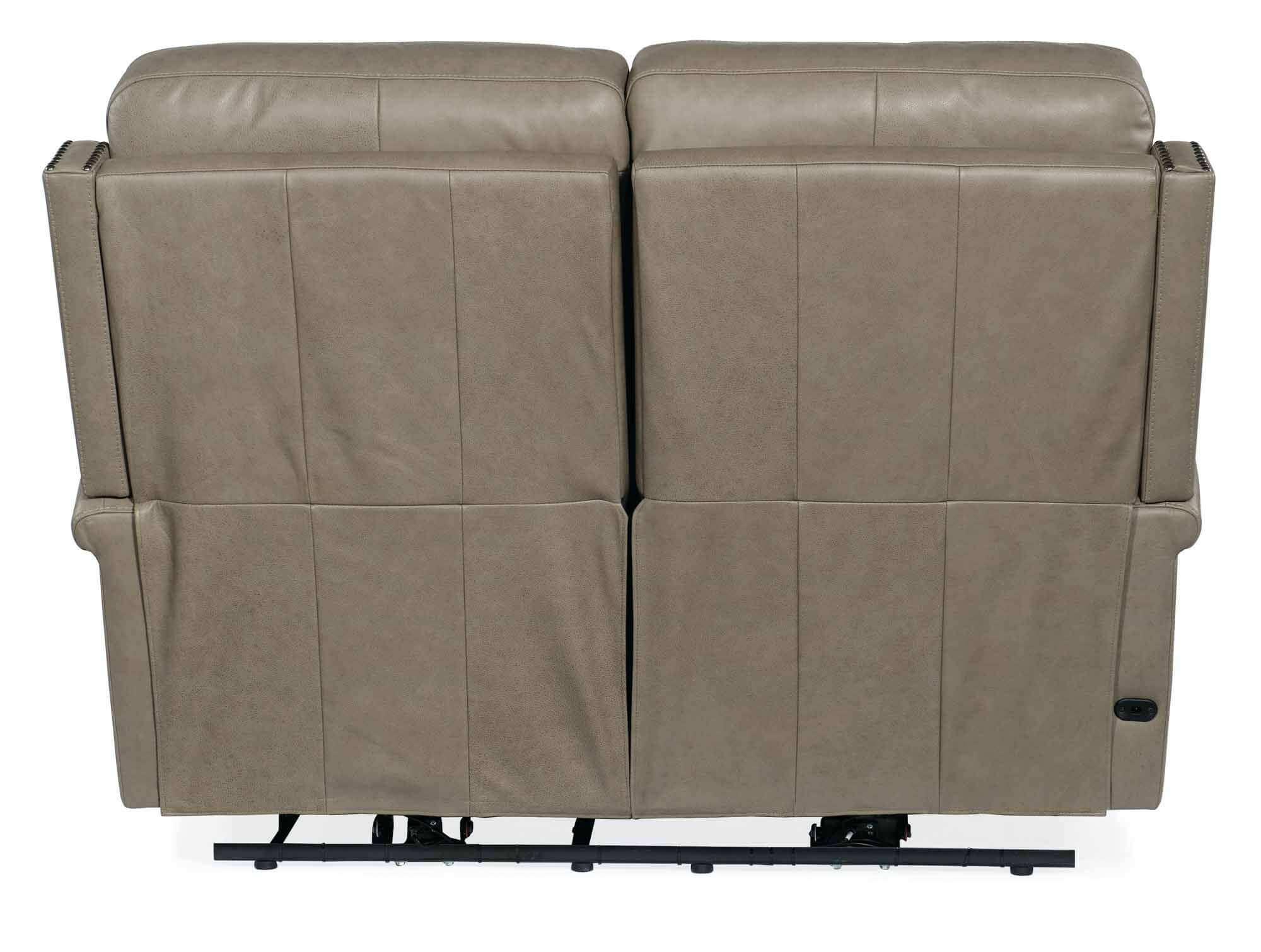 Lopez Zero Gravity Leather Power Reclining Loveseat With Articulating Headrest - Image 4