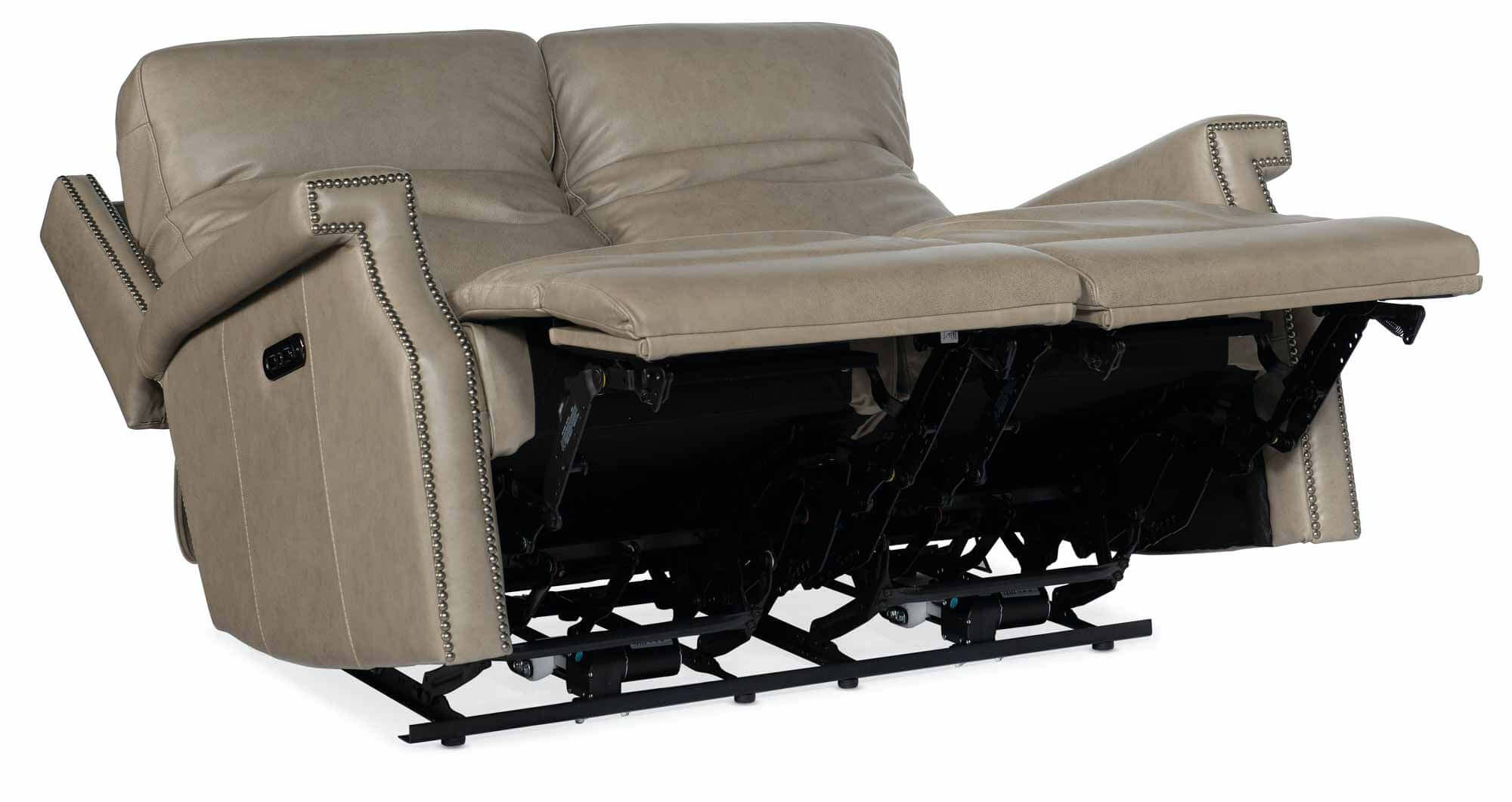 Lopez Zero Gravity Leather Power Reclining Loveseat With Articulating Headrest - Image 6
