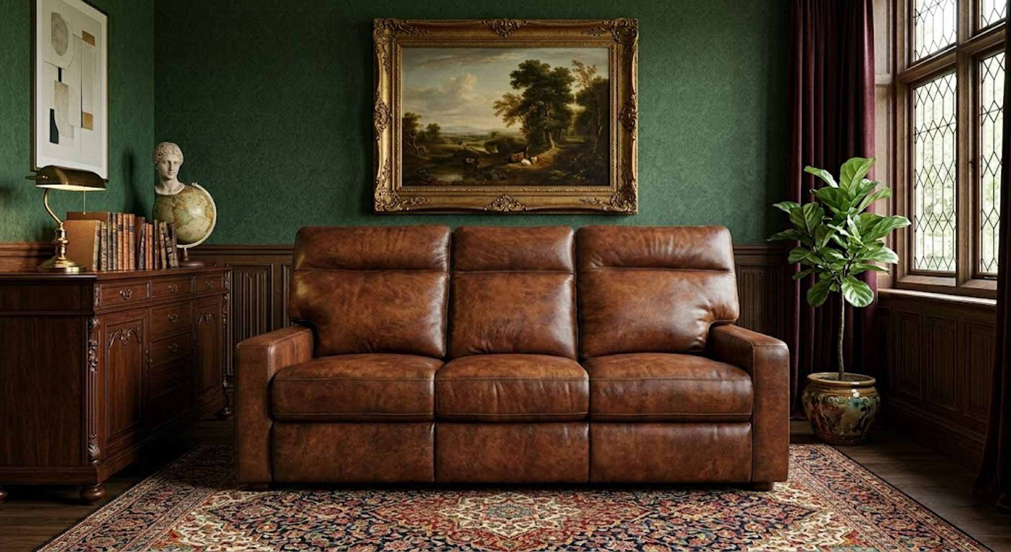 Lyndsey Leather Power Reclining Loveseat With Articulating Headrest - Image 8