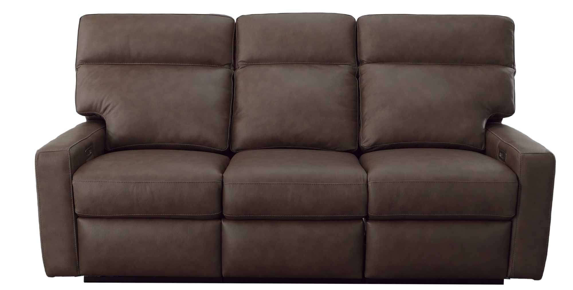 Lyndsey Leather Power Reclining Sofa With Articulating Headrest - Image 3