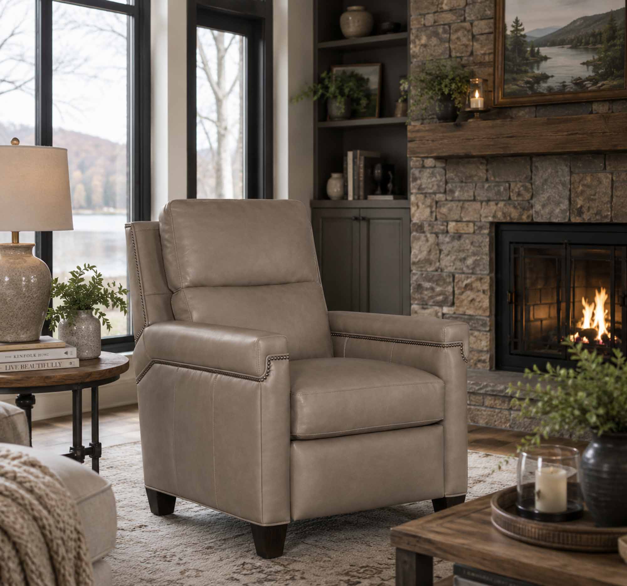 Magnolia Leather Recliner - Image 12