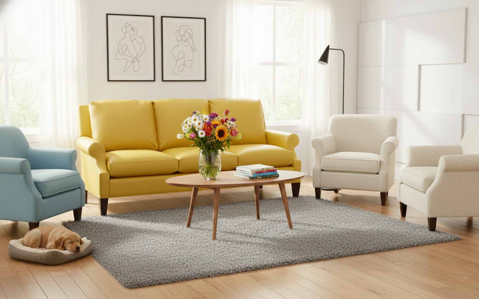 Mainsail Leather Sofa - Image 6