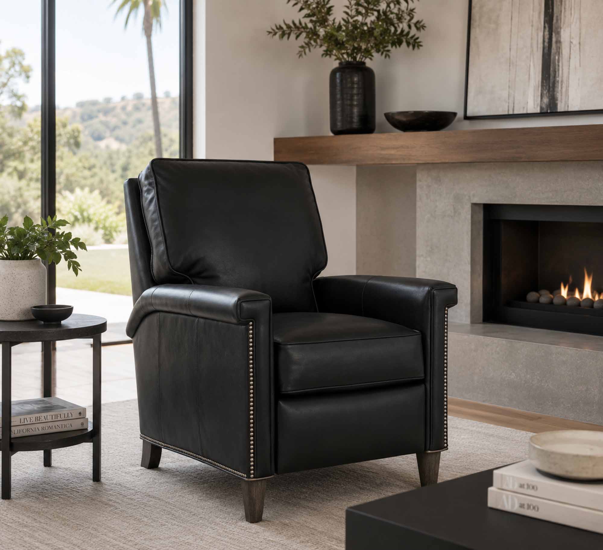Mallory Leather Recliner - Image 7
