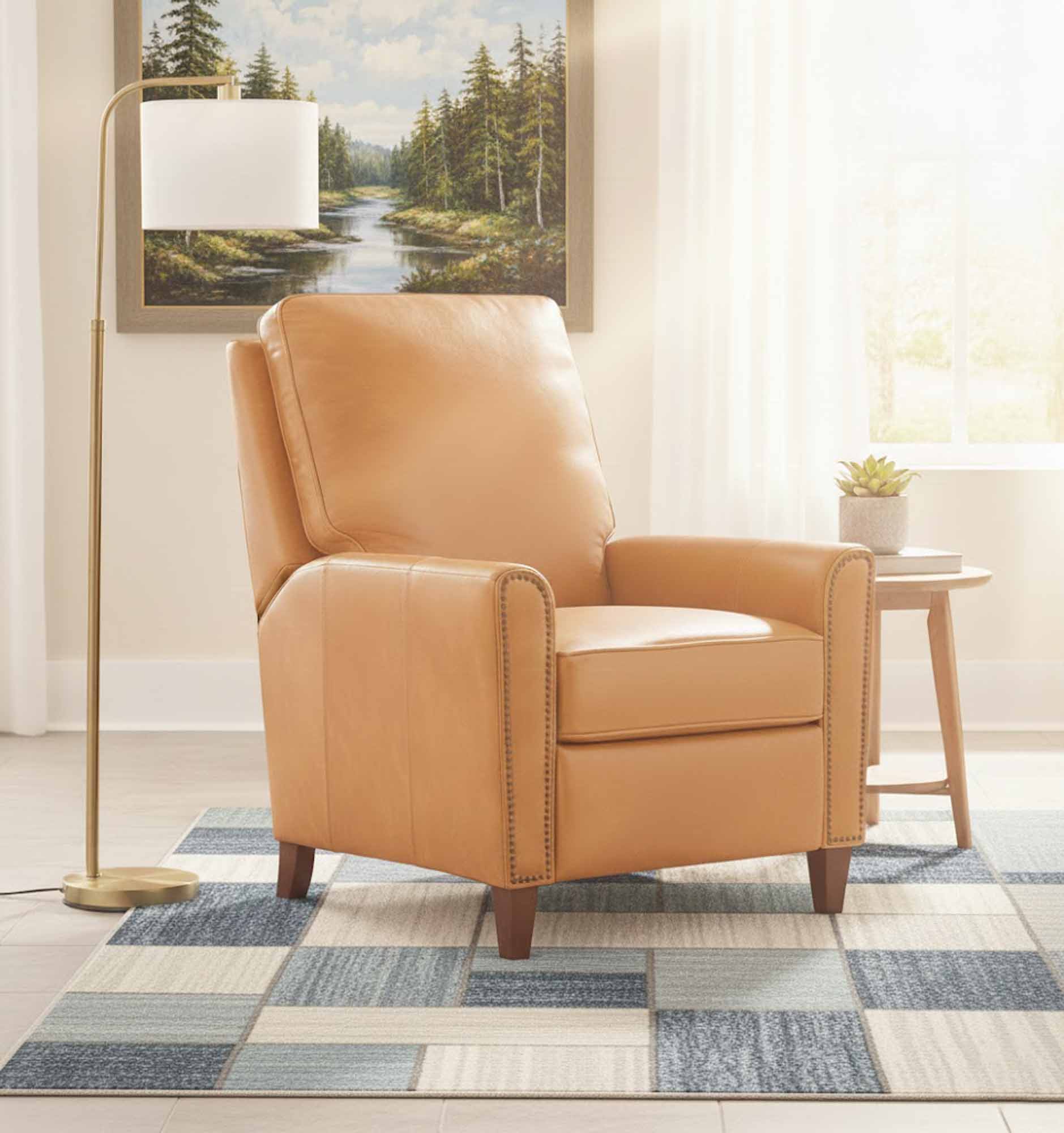 Manning Leather Recliner - Image 7