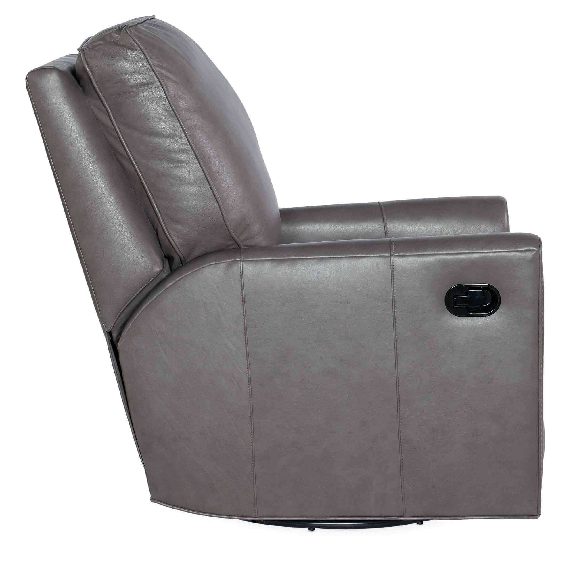 Manning Leather Wallhugger Recliner - Image 3