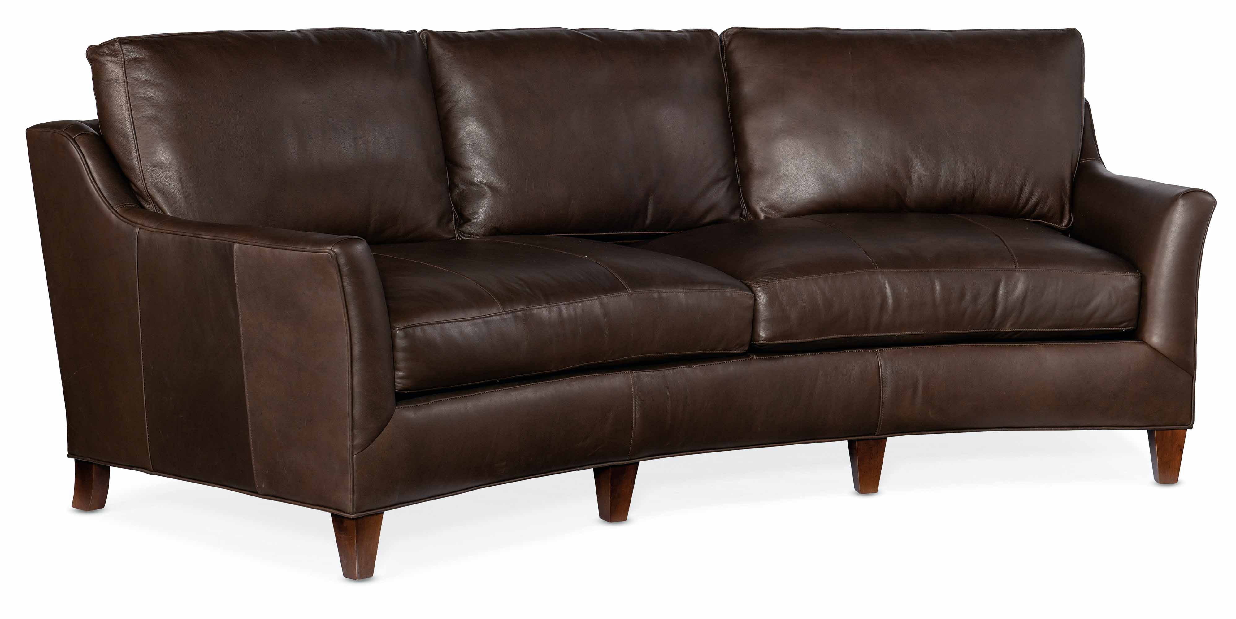 Marleigh Leather Conversation Sofa - Image 8