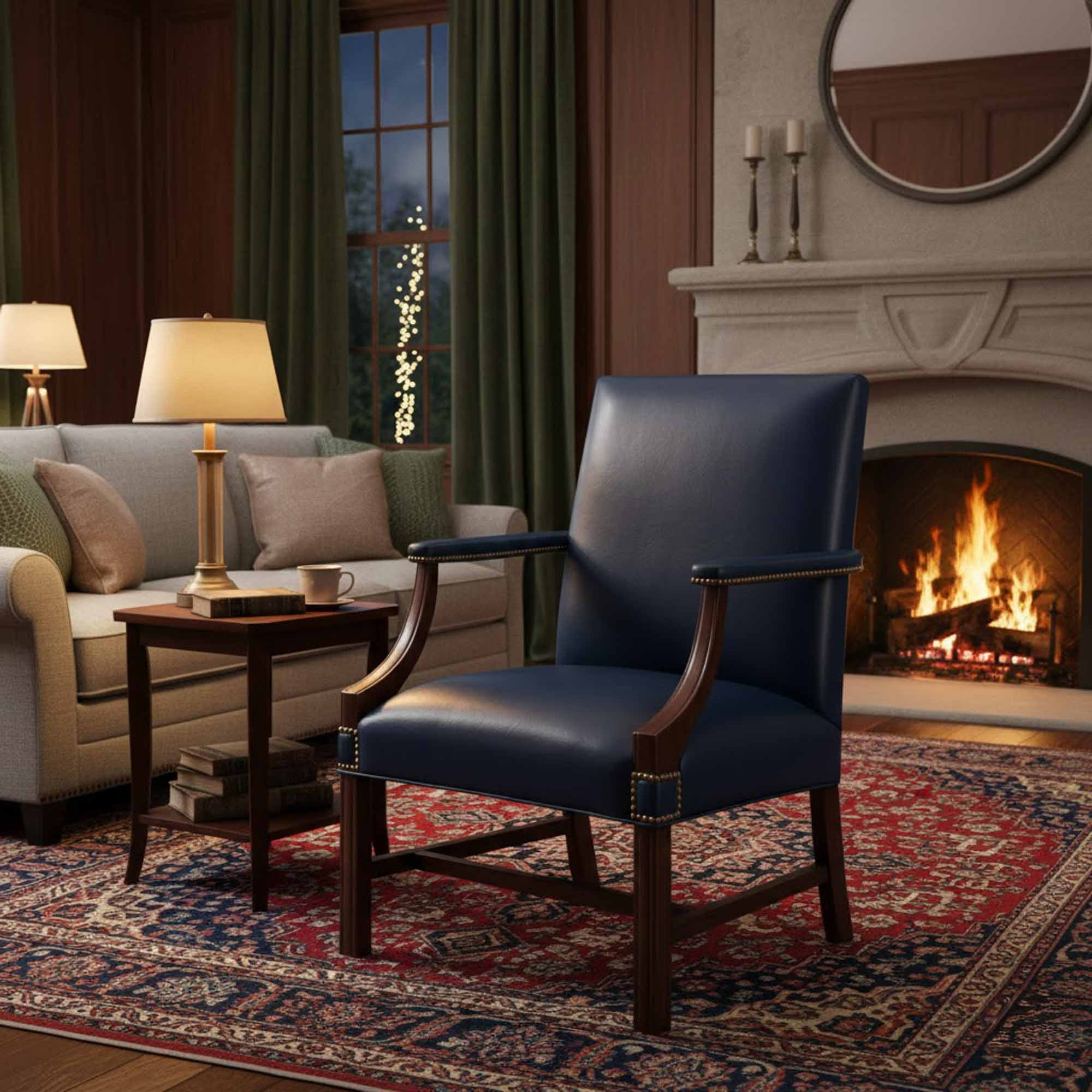 Marta Leather Chair - Image 5