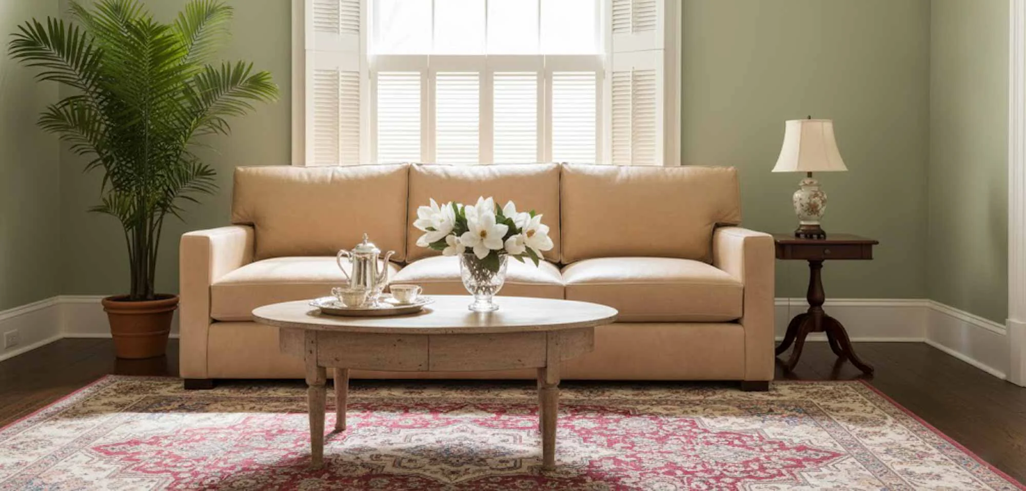 Mary Kate Leather Sofa - Image 6