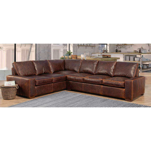 Max Leather Sectional - Image 5