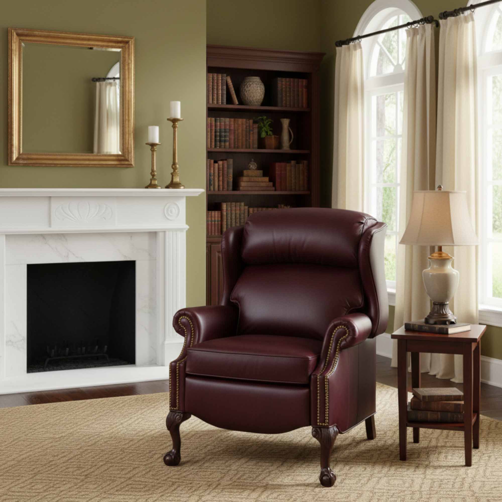 Maxwell Ball & Claw Recliner - Image 5