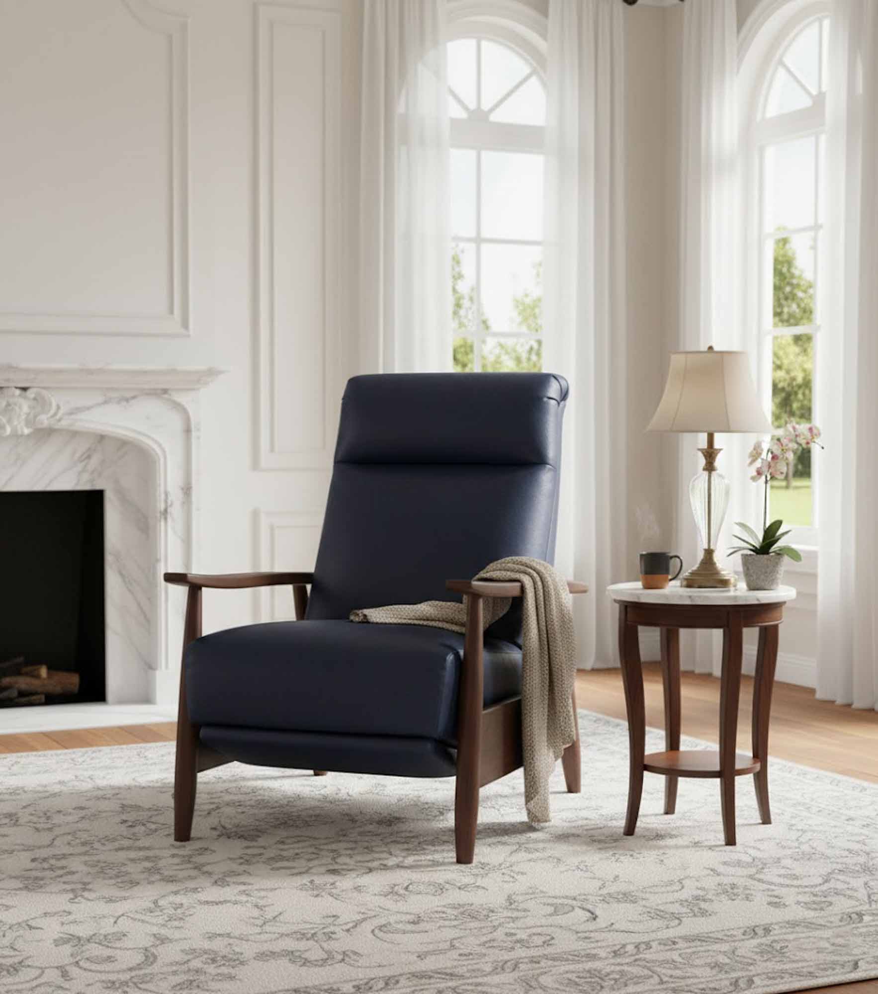 Michael Leather Recliner - Image 8