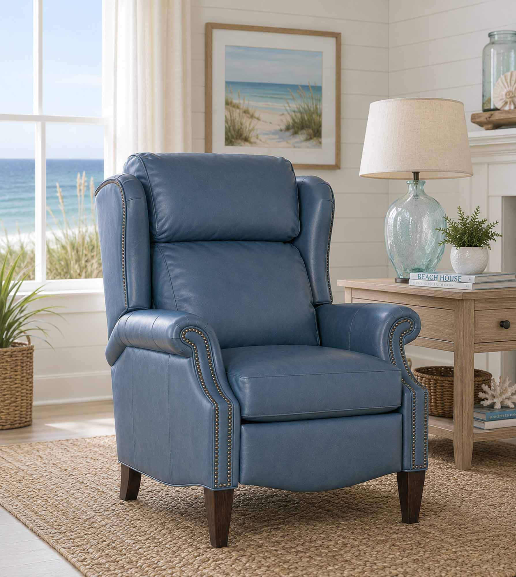 Miller Leather Recliner - Image 8